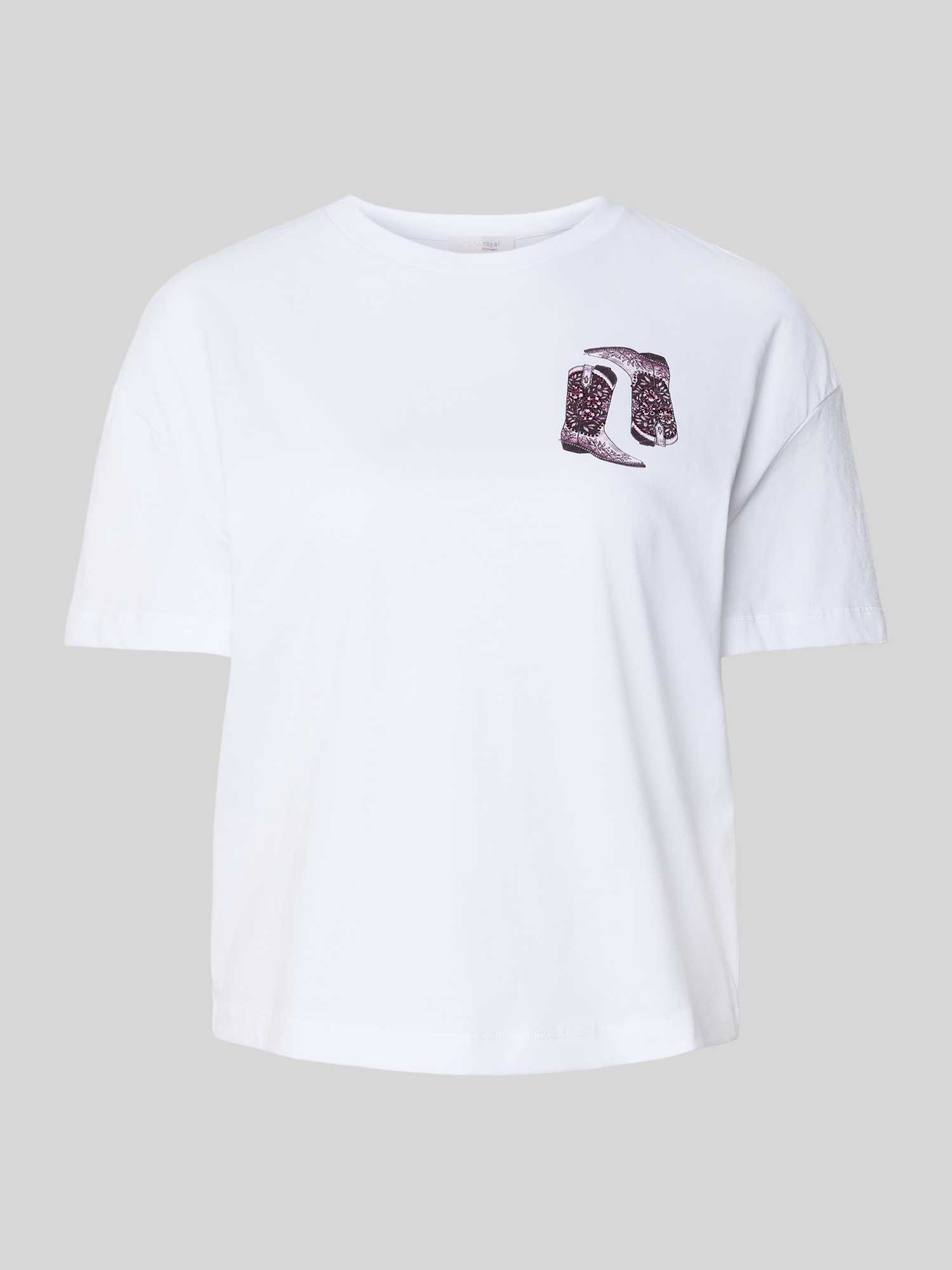 T-shirt met motiefprint