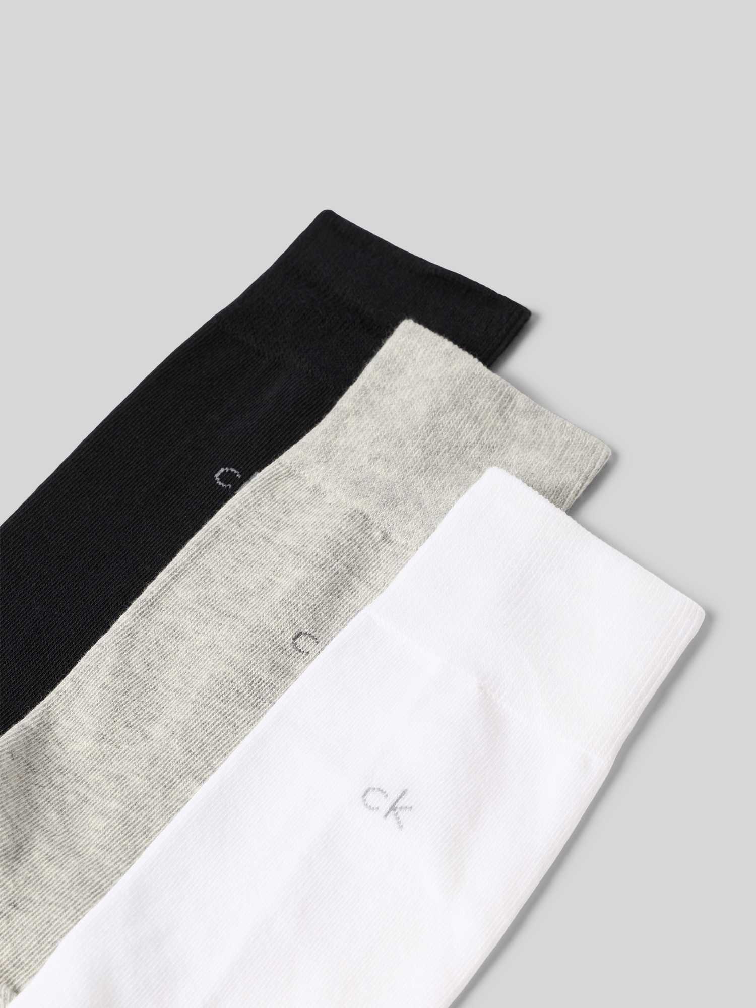 CK Calvin Klein - Herren - Socken - 43-46 - Weiss - Bild 2