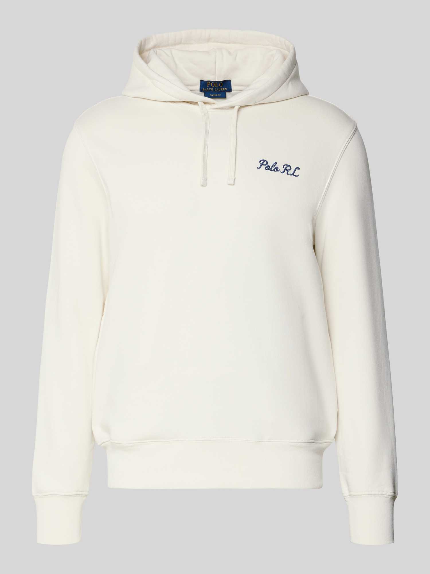 regular fit hoodie van katoenmix