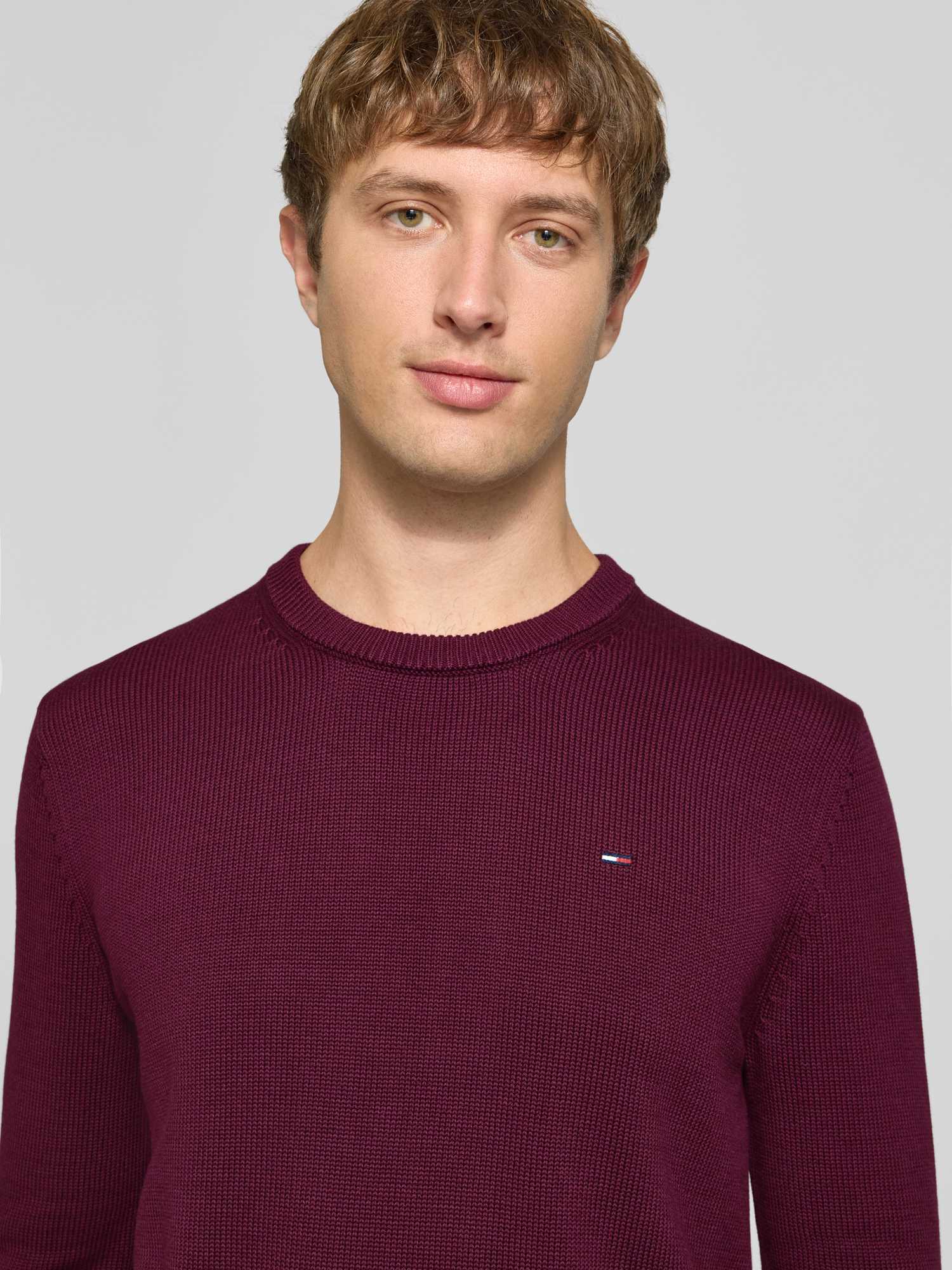 Tommy Jeans Herren Pullover Sweater Slim Fit - Bild 4