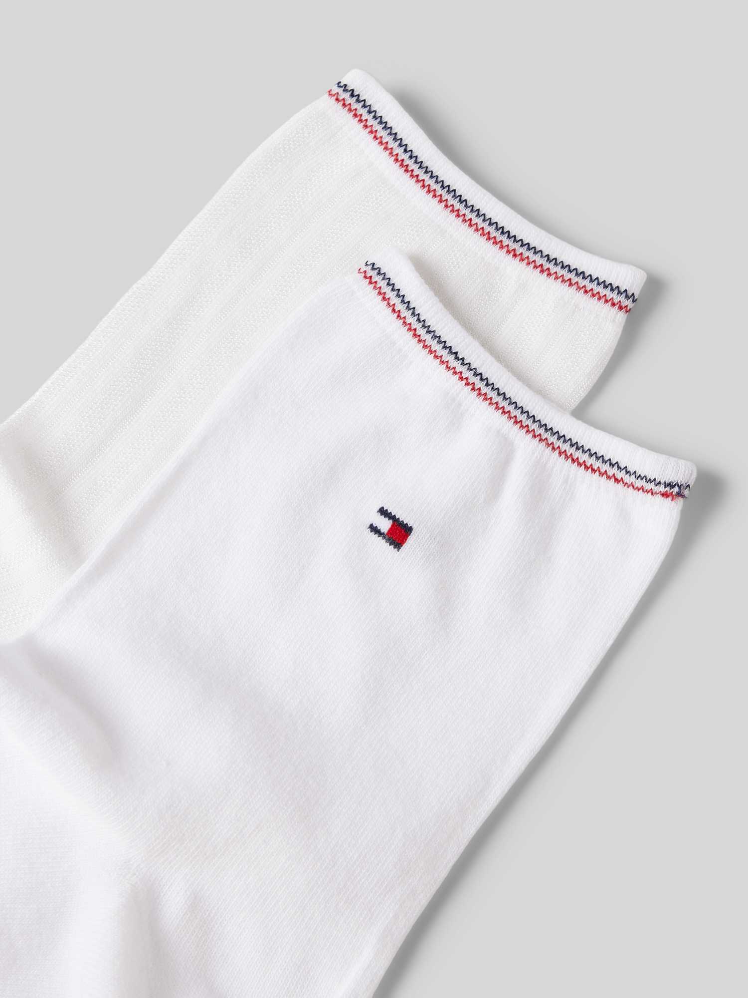 Tommy Hilfiger Damen 2P Women Shine Short Socks Weiß Gr 39/42 - Bild 2