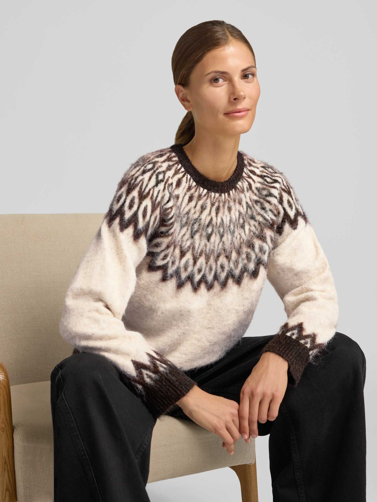 B.young Damen Blanc Pullover Milou - Bild 4
