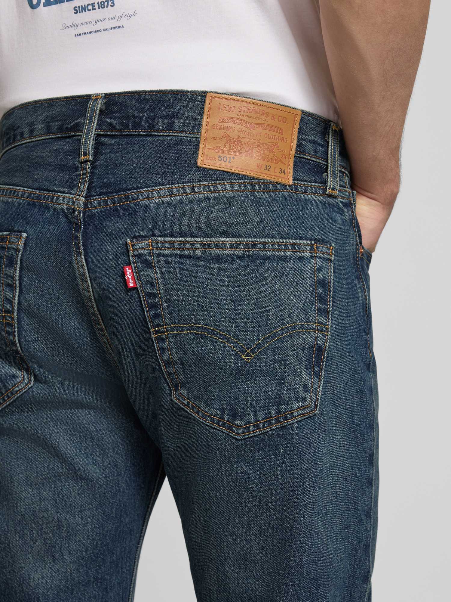 Levi's Herren Jeanshose 501 Original mit Knopfleiste, Straight Fit - Bild 5