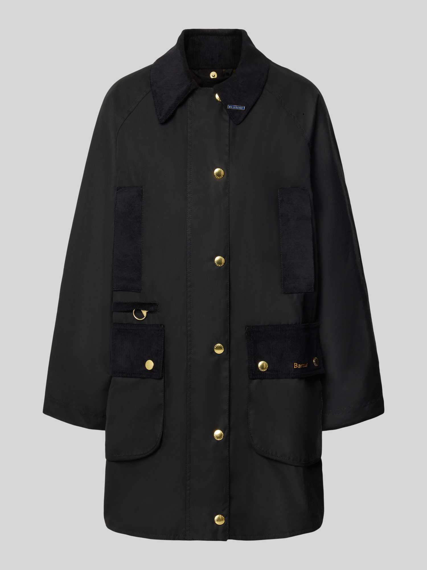 BARBOUR ICONS MODERN BEAUFORT WAX ZWARTE JAS - Bild 3