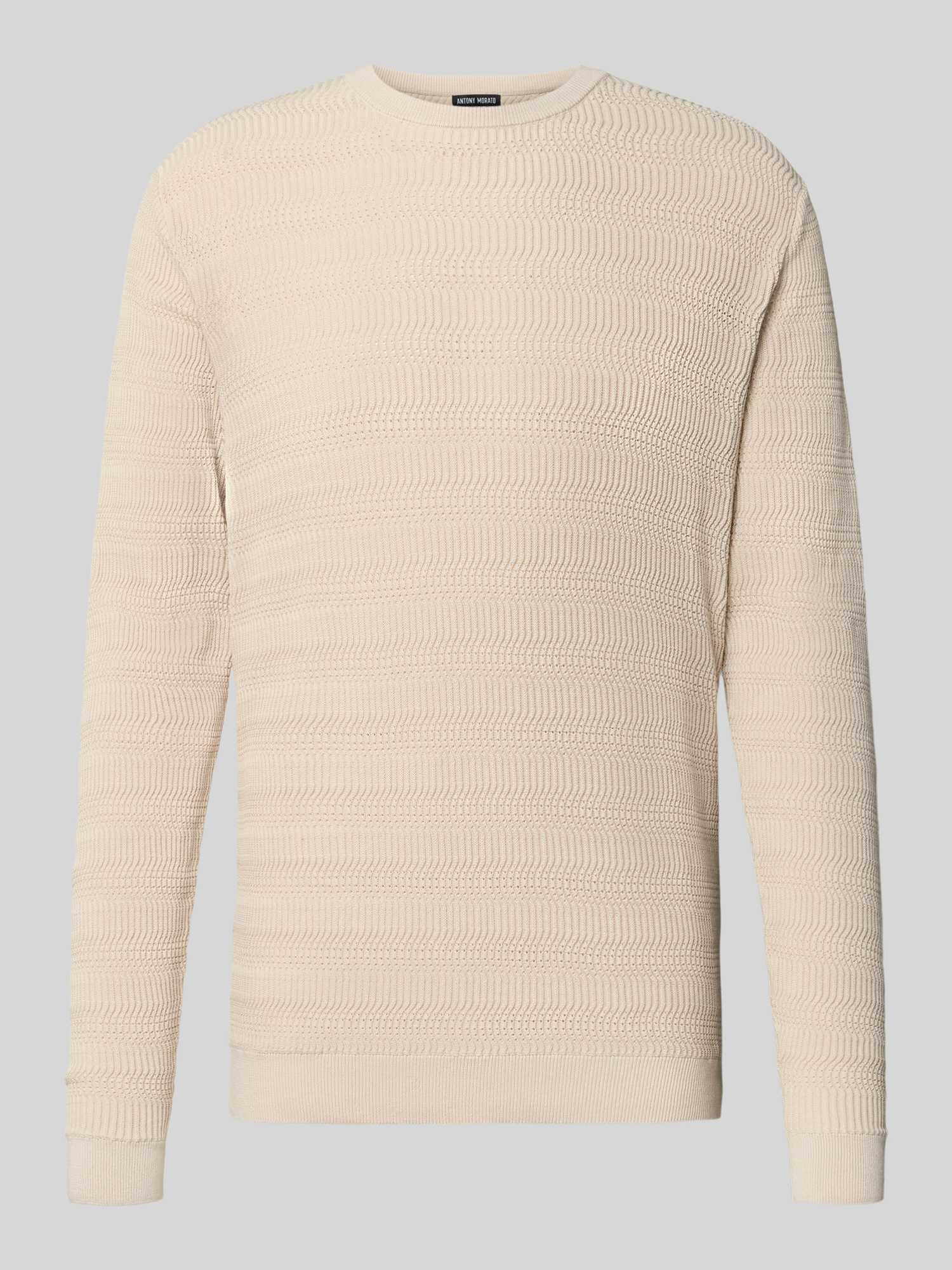 Antony Morato Herren Pullover Beige Gr. Übergröße XXL
