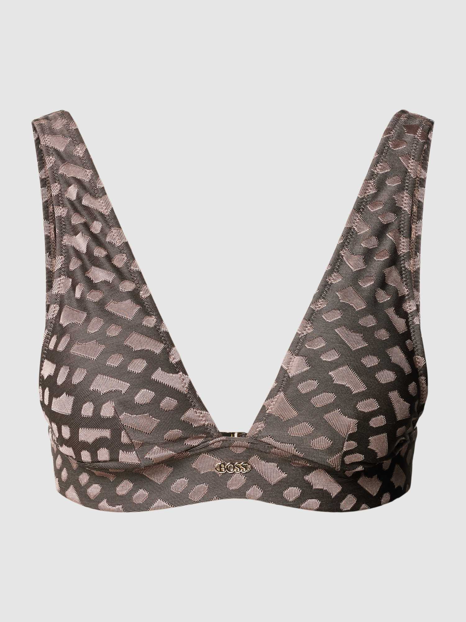 Bikinitop met all-over motief, model ‘BEATRIX’