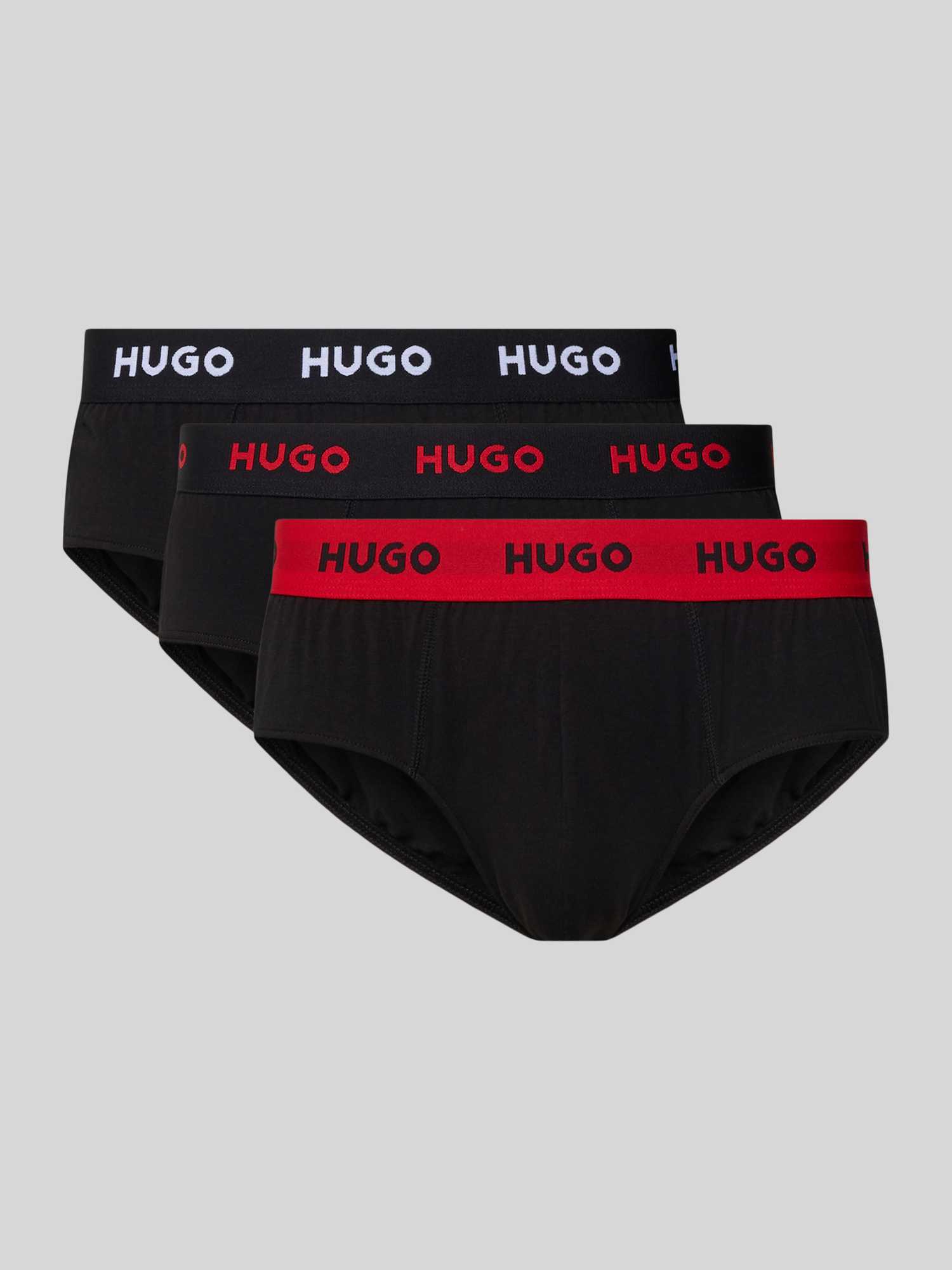 Hugo Heren Slips In Schwarz Maat Medium