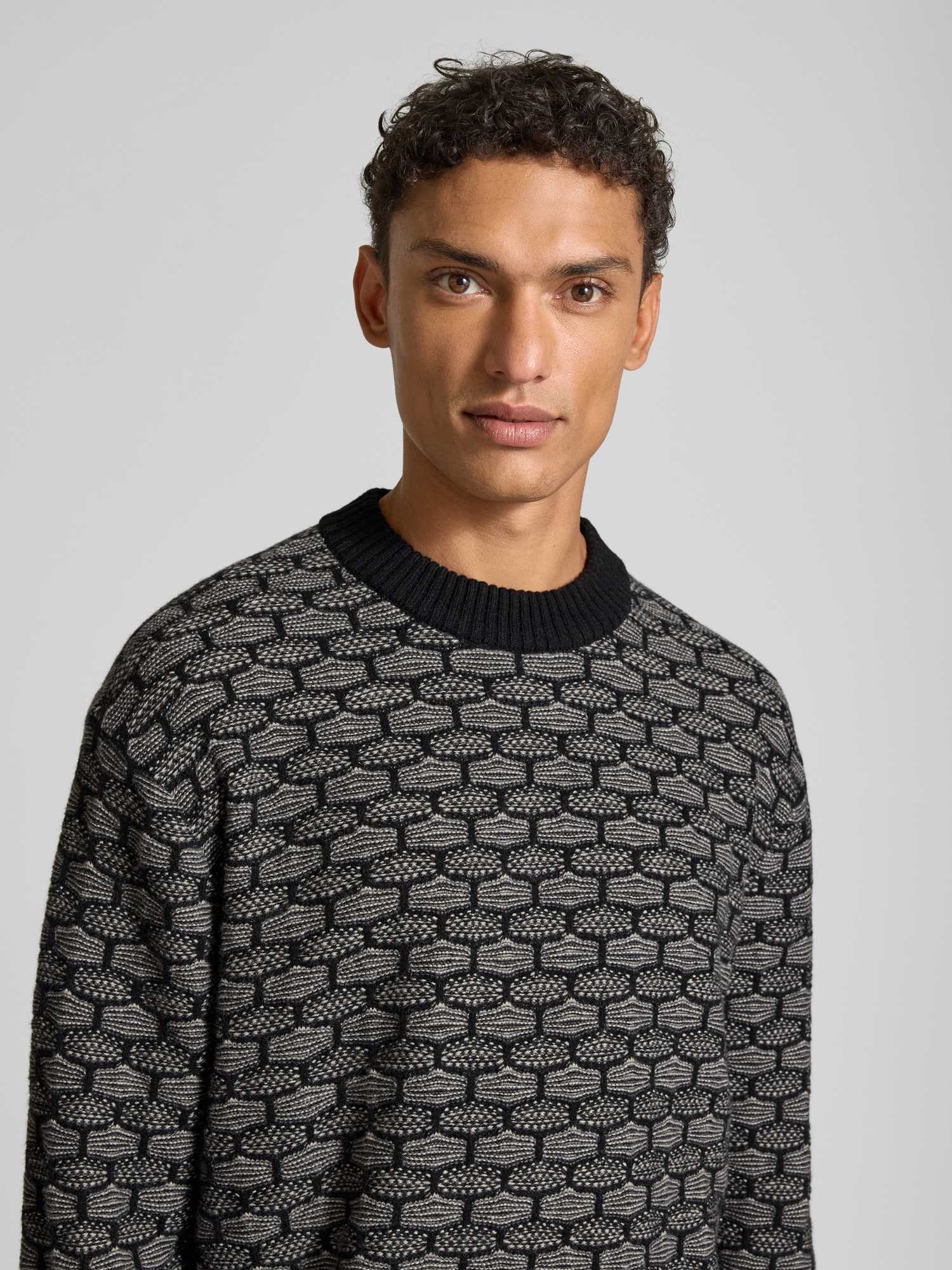 Selected Homme Pullover Herren L Schwarz - Bild 2