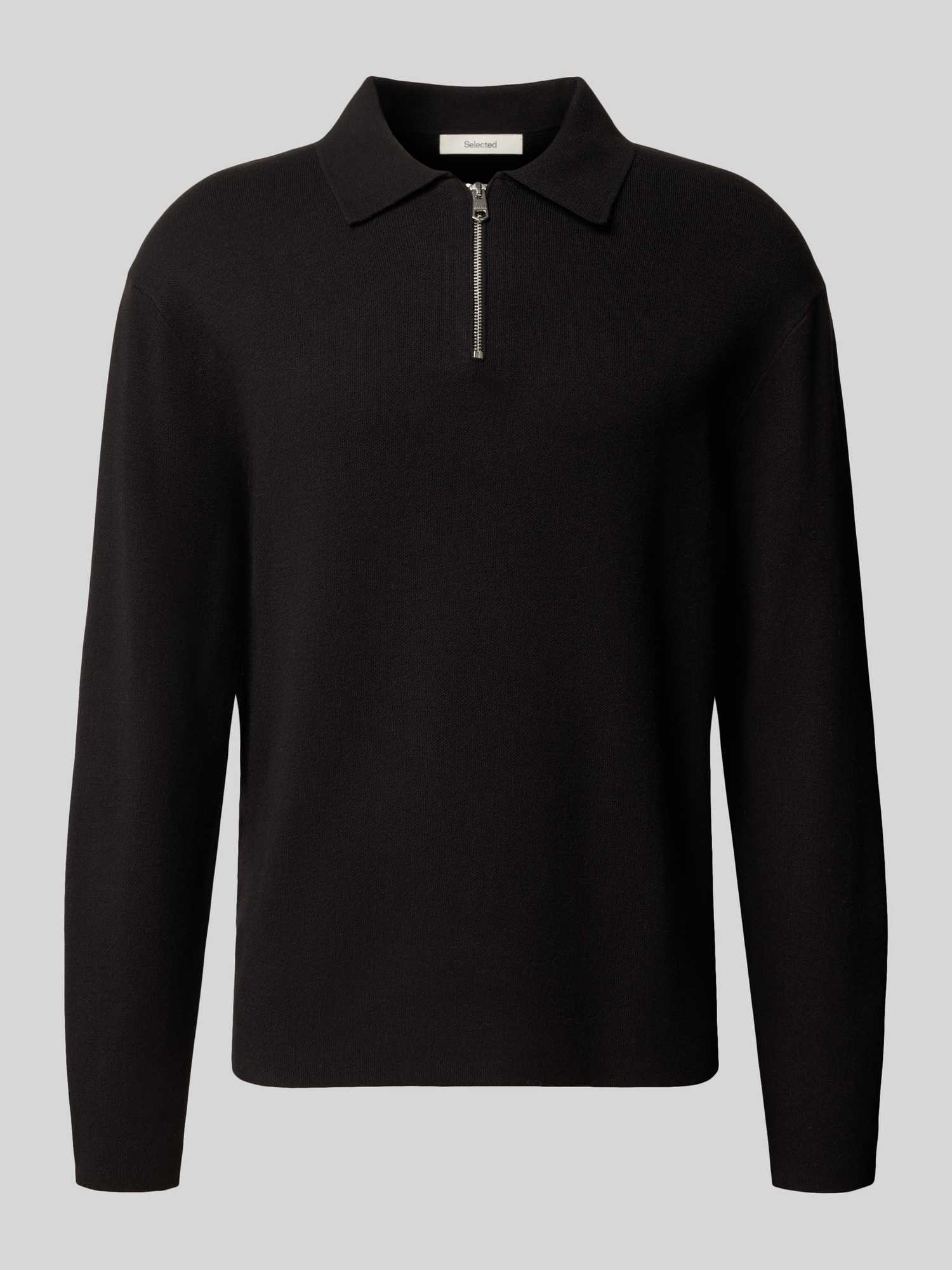 Selected Herren Pullover Schwarz Gr. Mittel - Bild 2