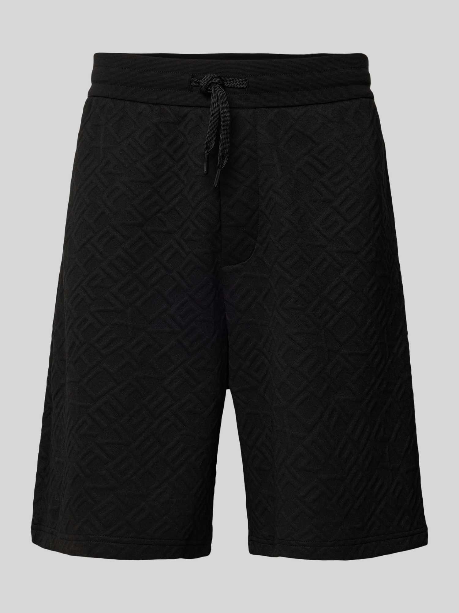 Armani Exchange Heren Bermuda’s In Schwarz Maat Small