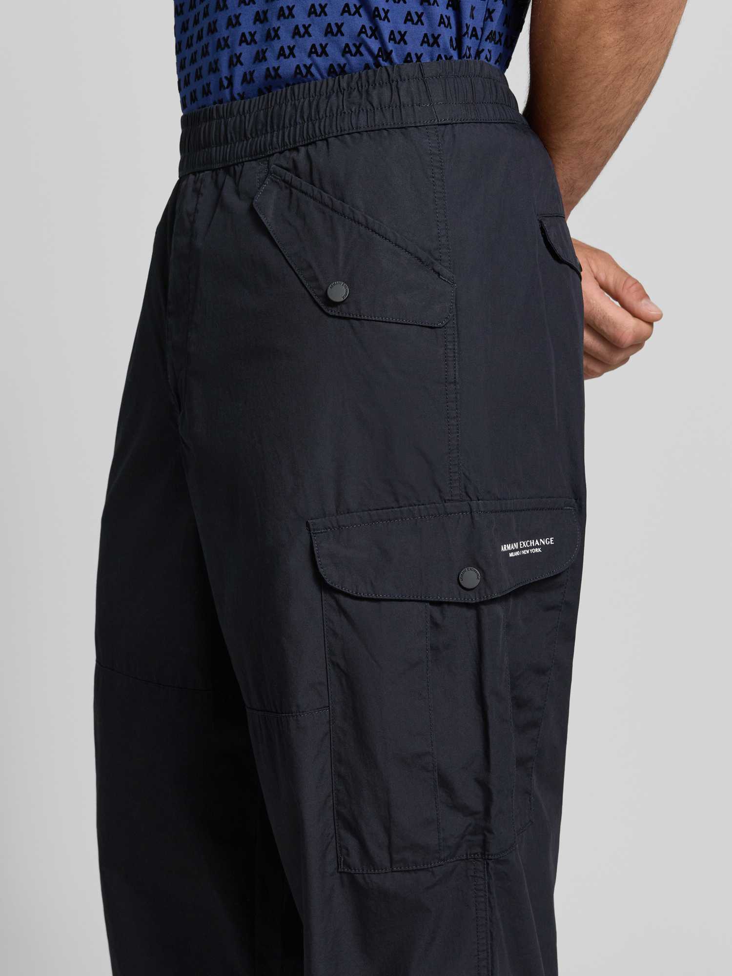 Armani Exchange - Weite Hosen - Trousers - Herren - Blau - W33 - Bild 3