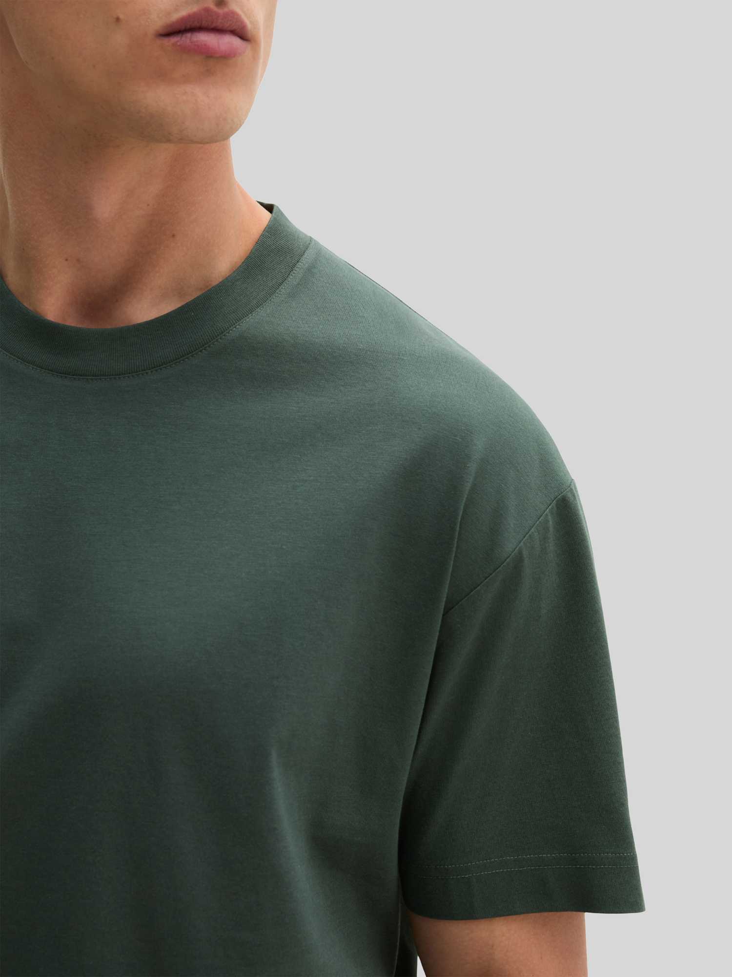 Marc O'Polo - Herren - T-Shirt - Größe L - Oliv - Bild 2