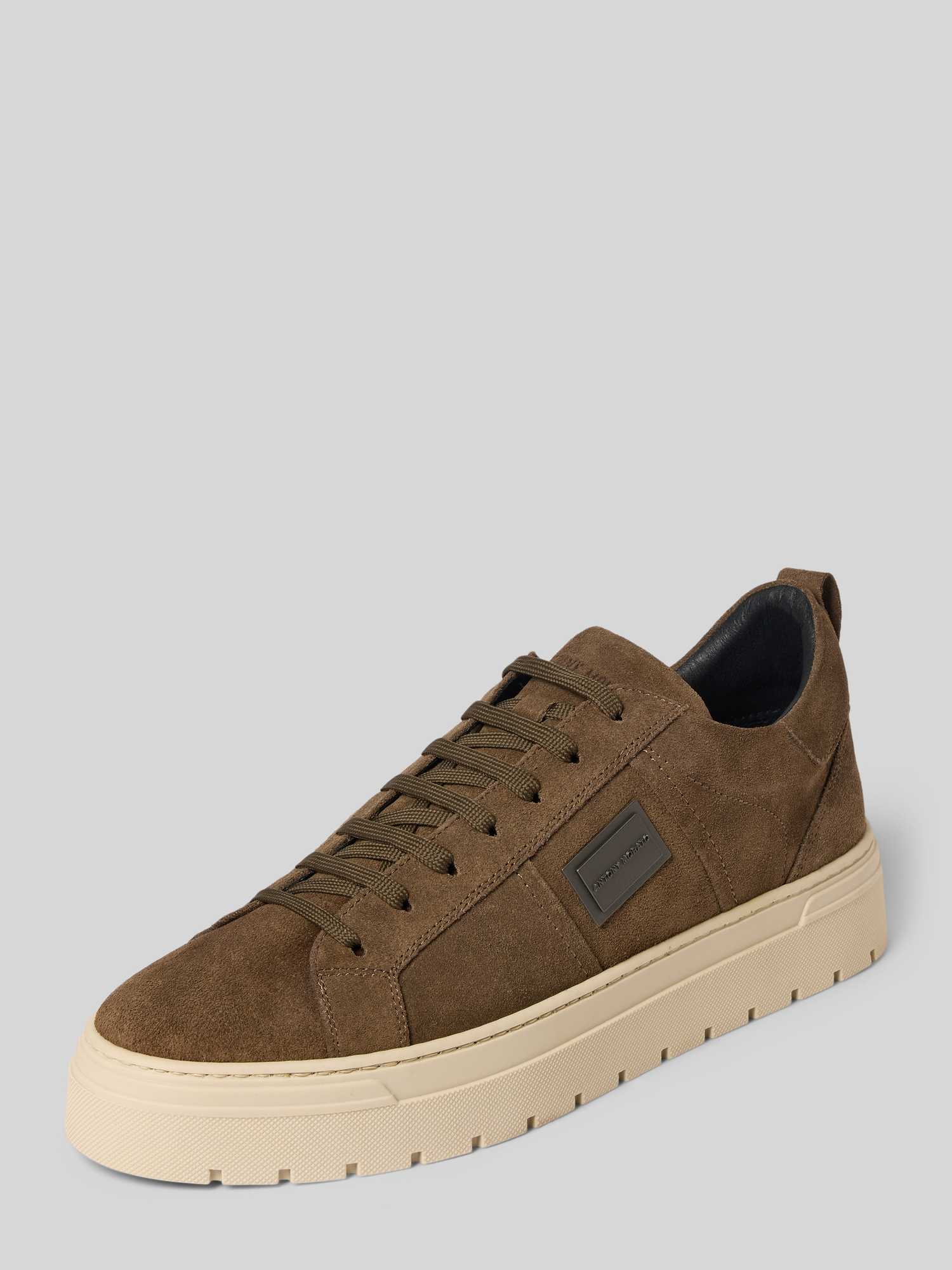 Antony Morato Heren Sneakers Laag In Wit/Beige Maat 45 