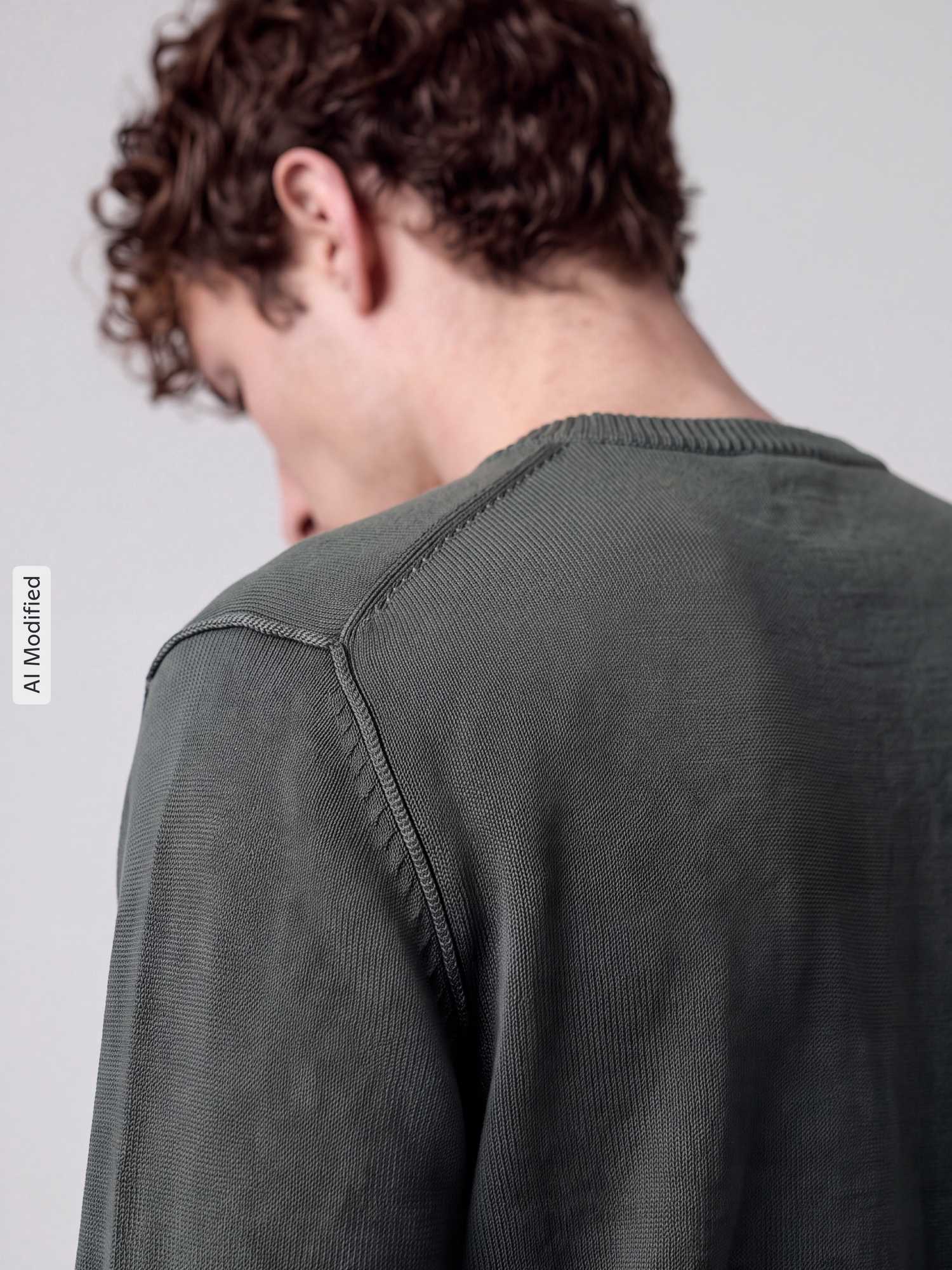 Only & Sons Herren Dunkelgruen Pullover, Grün, Gr. M - Bild 3