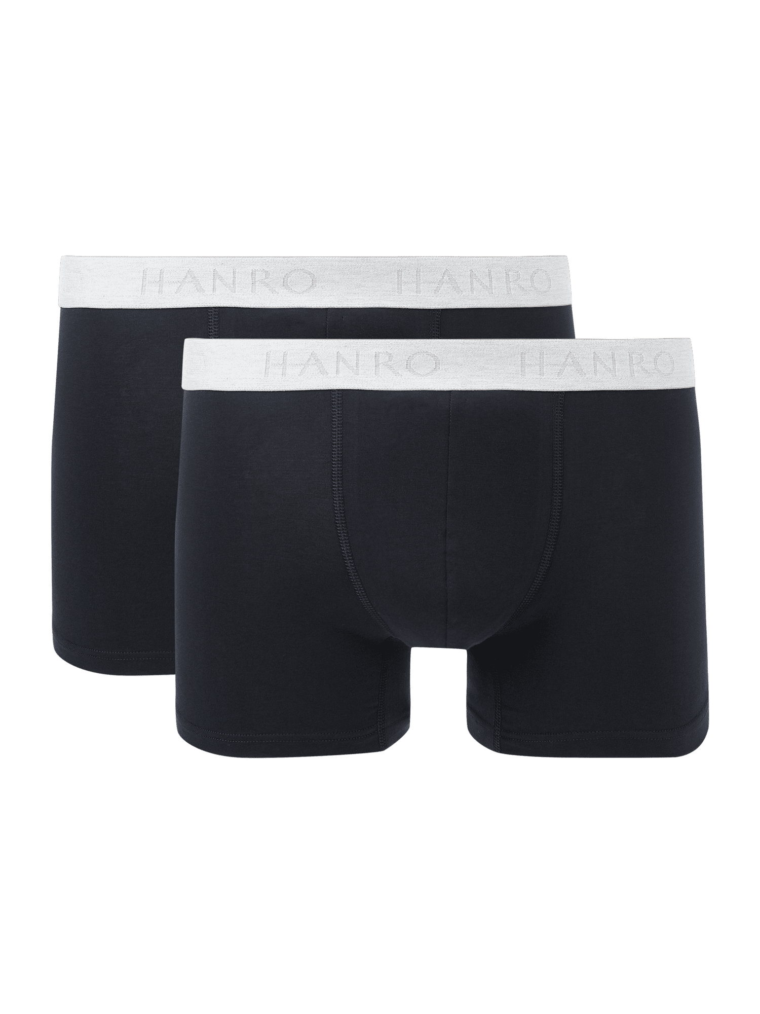 Hanro Heren Boxers In Schwarz Maat Grote Maat XXL 