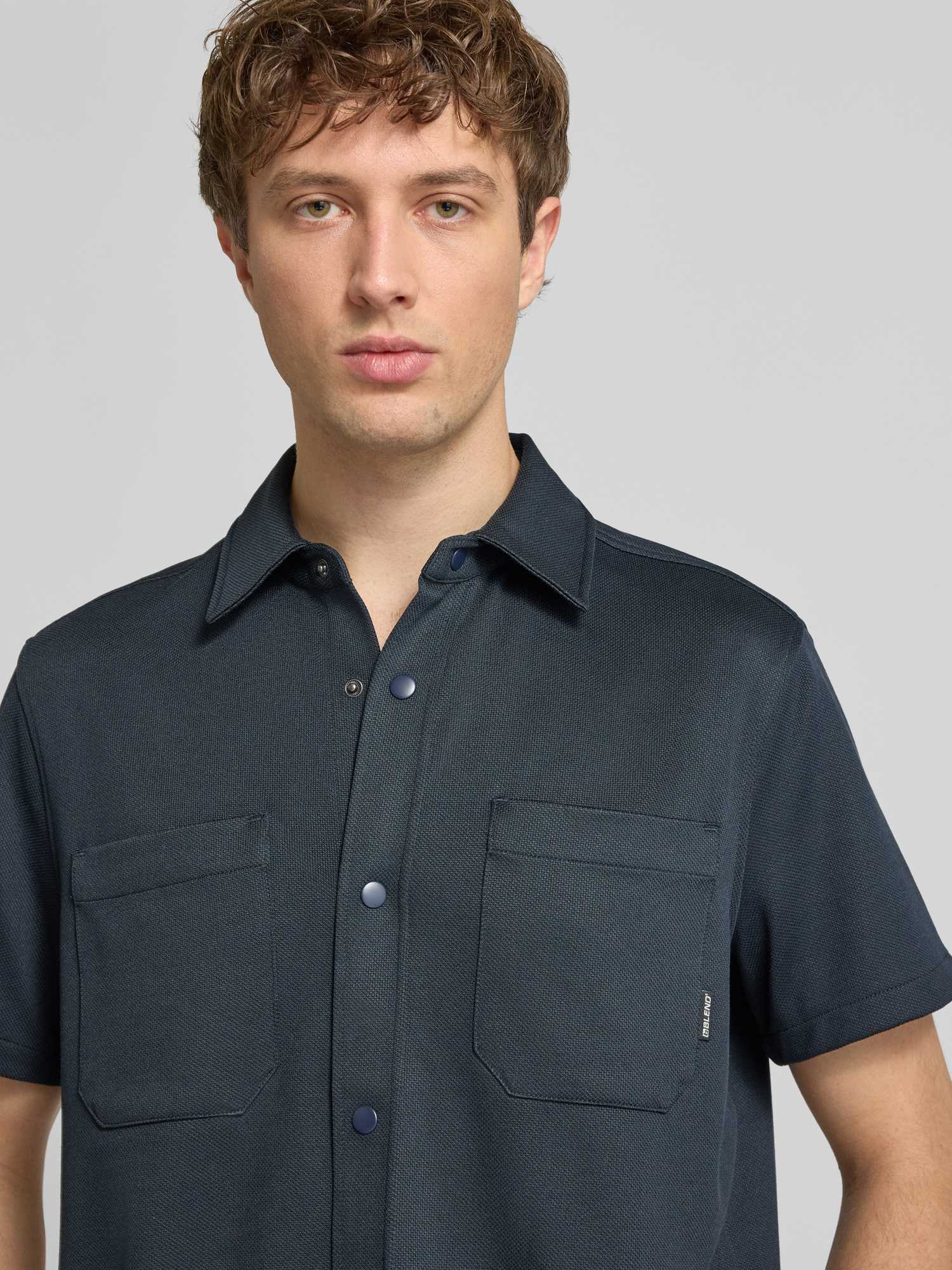 Blend, Herren, Hemden, Adrian, Blau, (M) - Bild 5