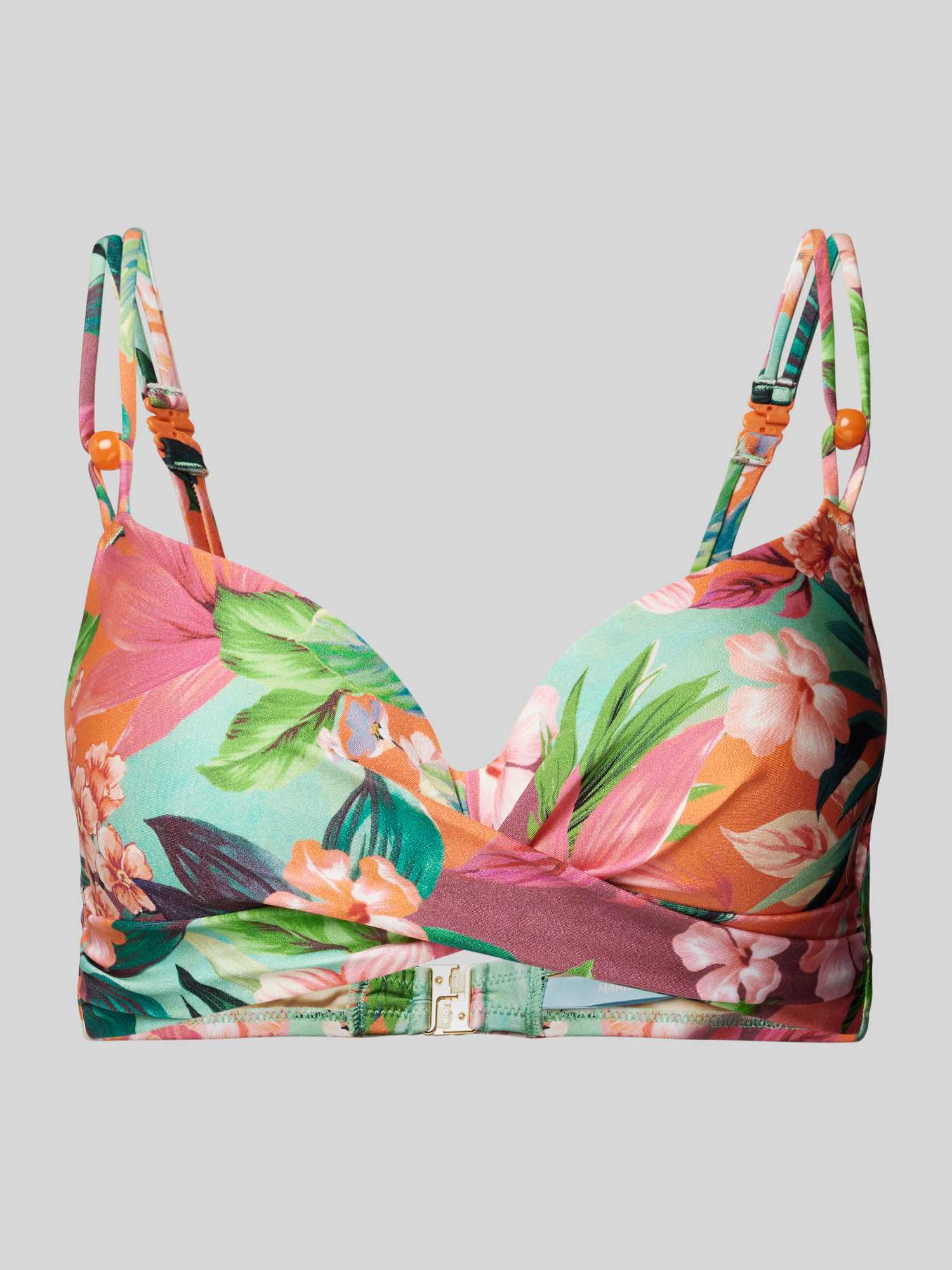 Bikinitop met plooien, model ‘NORMA JEANNE’