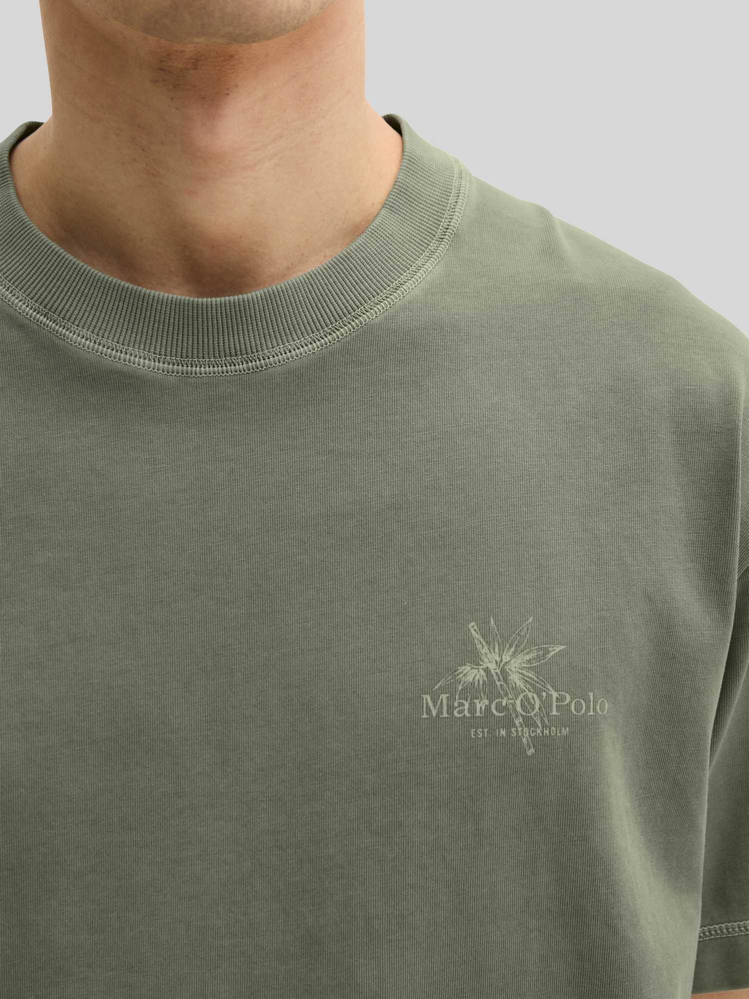 Marc O'polo Herren T-Shirts Grün Gr. Extra Groß - Bild 4