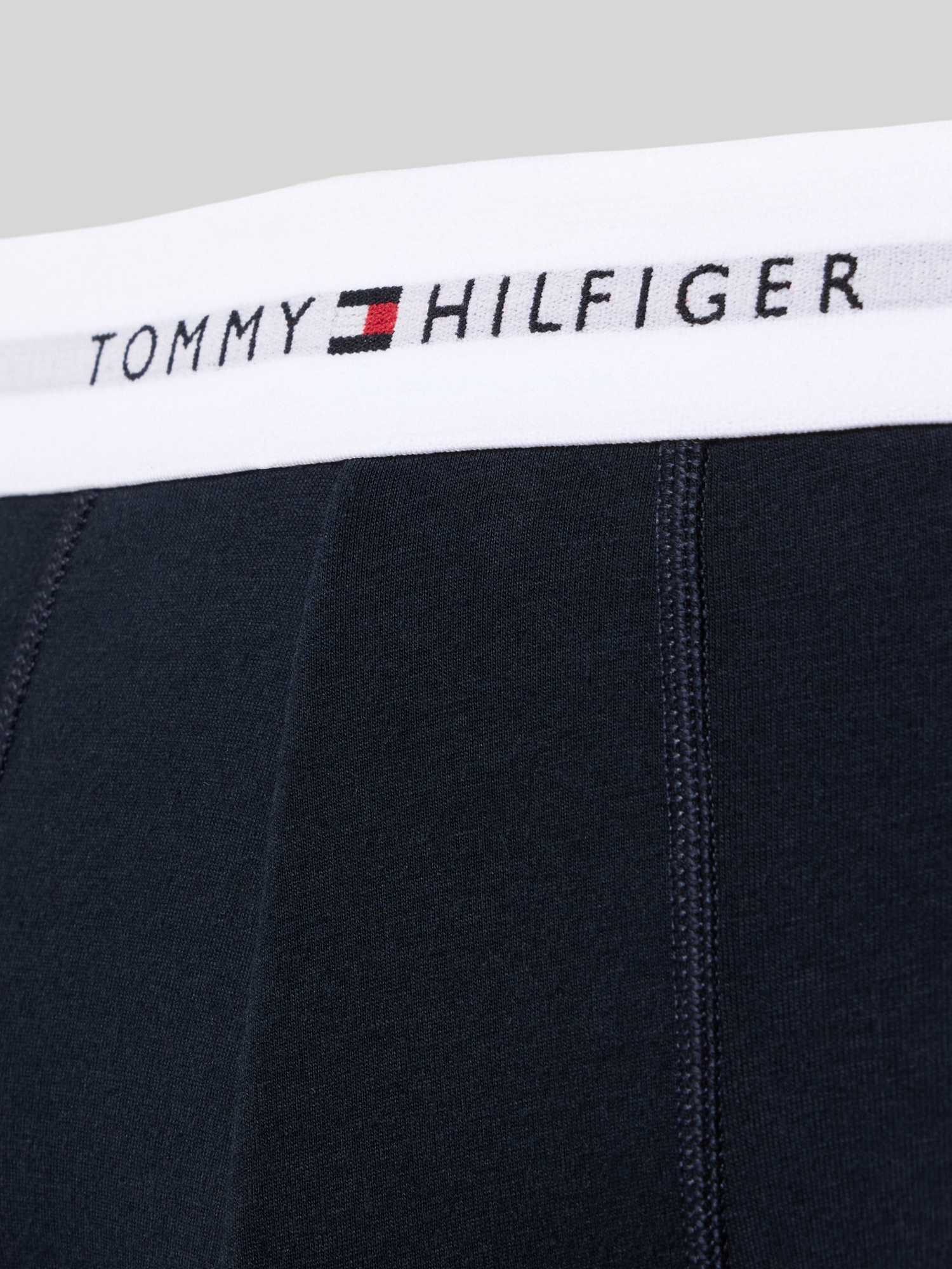 Tommy Hilfiger Underwear Herren Primary Rot Desert Sky Weiß Trunk "Trunk 3 Pack" 3 Stk. Mit Kontrastfarbenem Logobund von Baur - Bild 6