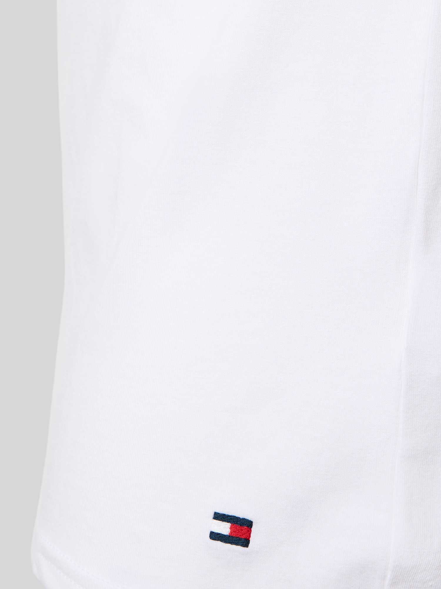 VAN GRAAF Tommy Hilfiger Herren Weiß T-Shirt Im 3Er-Pack Baumwolle Extra Groß - Bild 2
