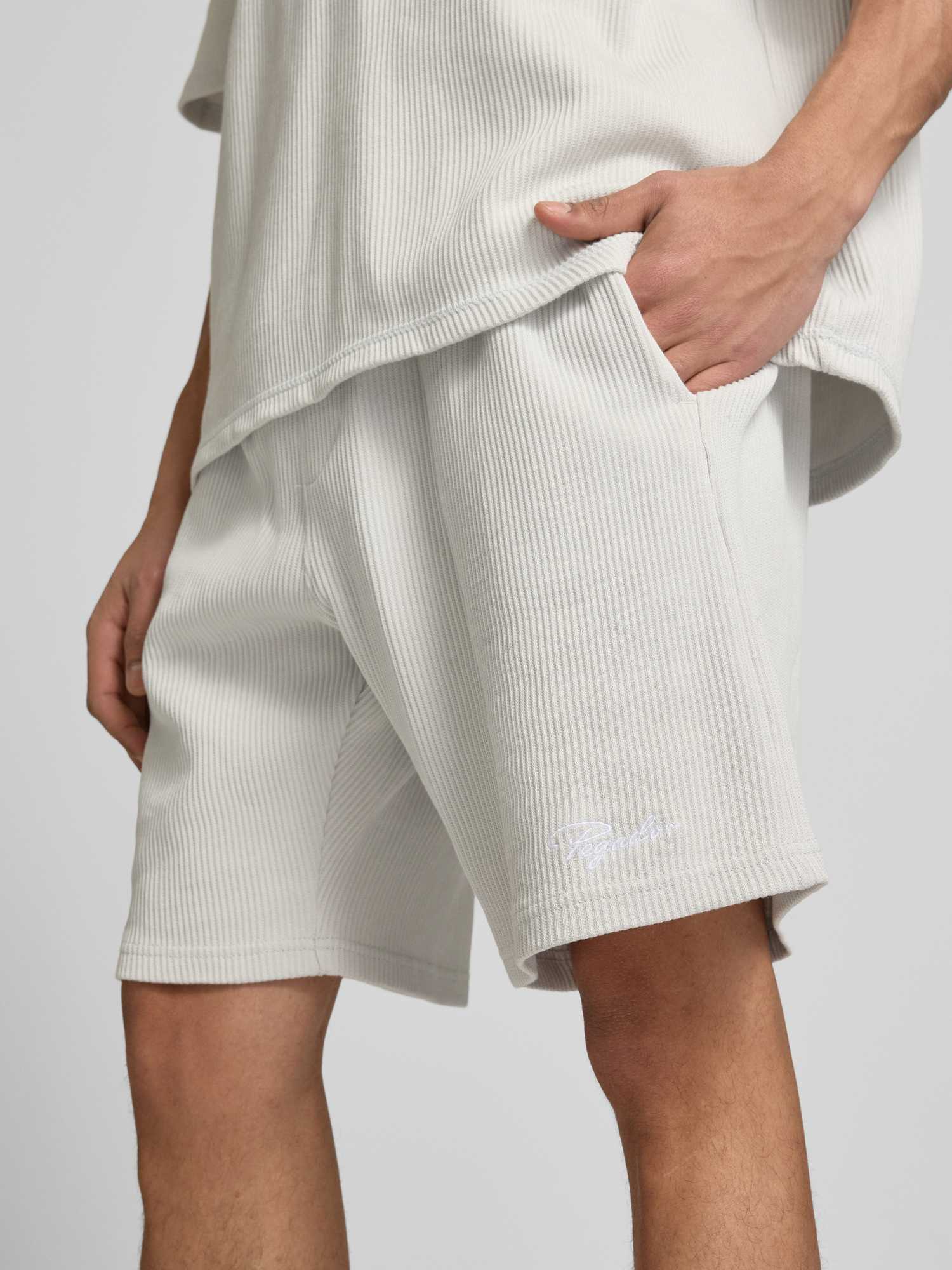Pegador Herren Shorts Tencel-Modal Hellgrau XS - Bild 2