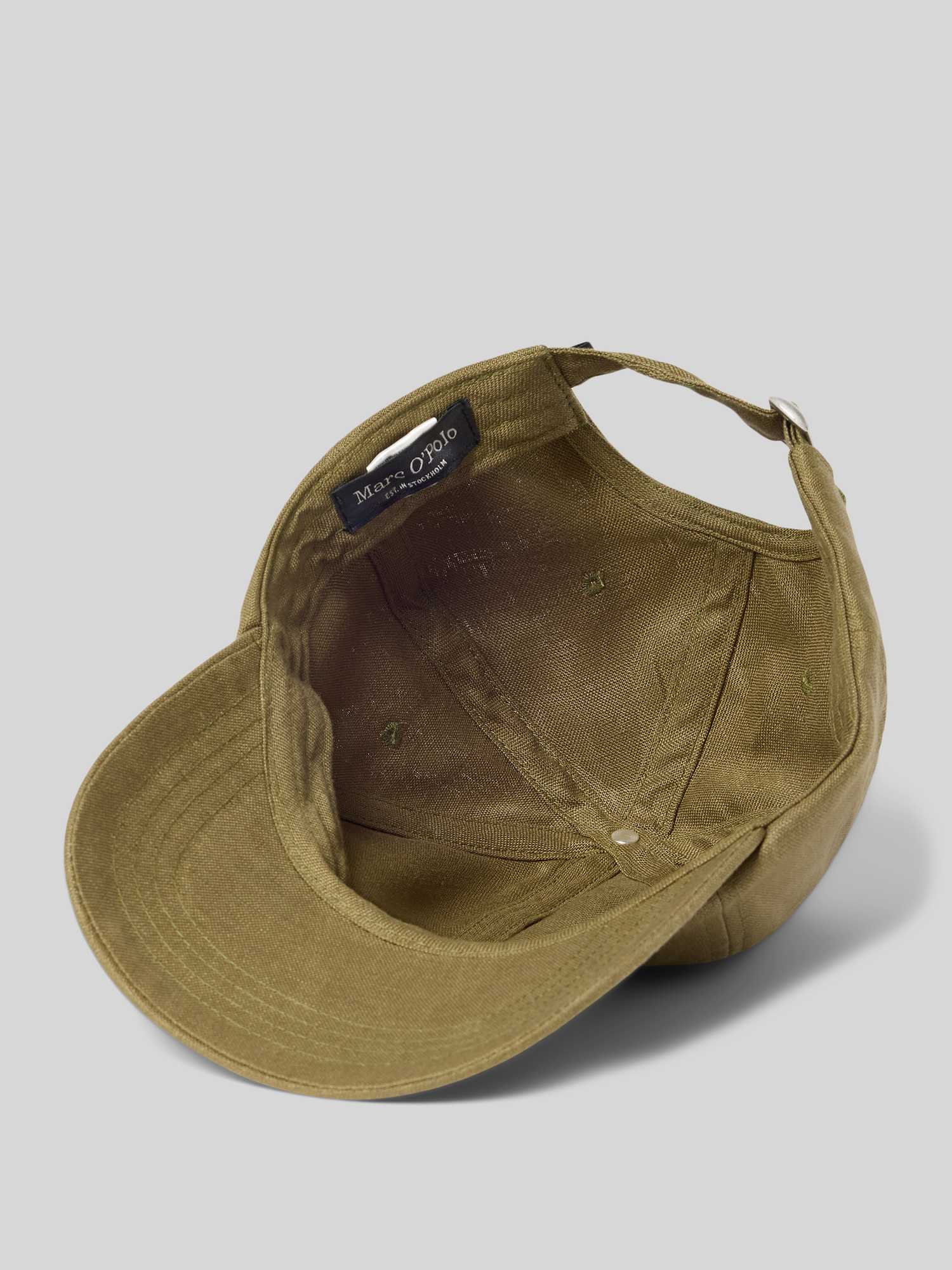 Marc O'Polo Herren Basecap Leinen Oliv Größe 1 - Bild 2