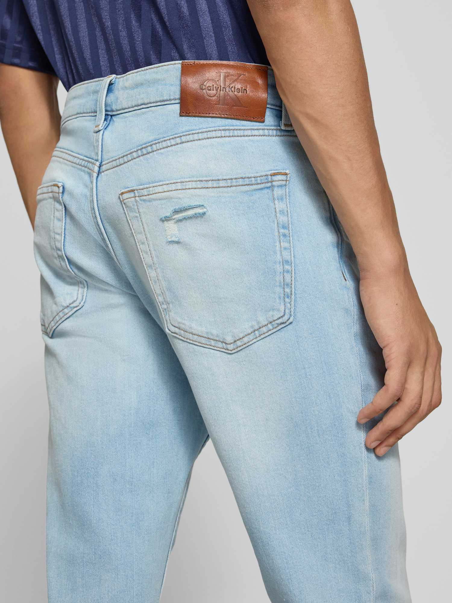 Calvin Klein Jeans - Herren - Slim-Fit Jeans - 34/32 - Hellblau - Bild 2