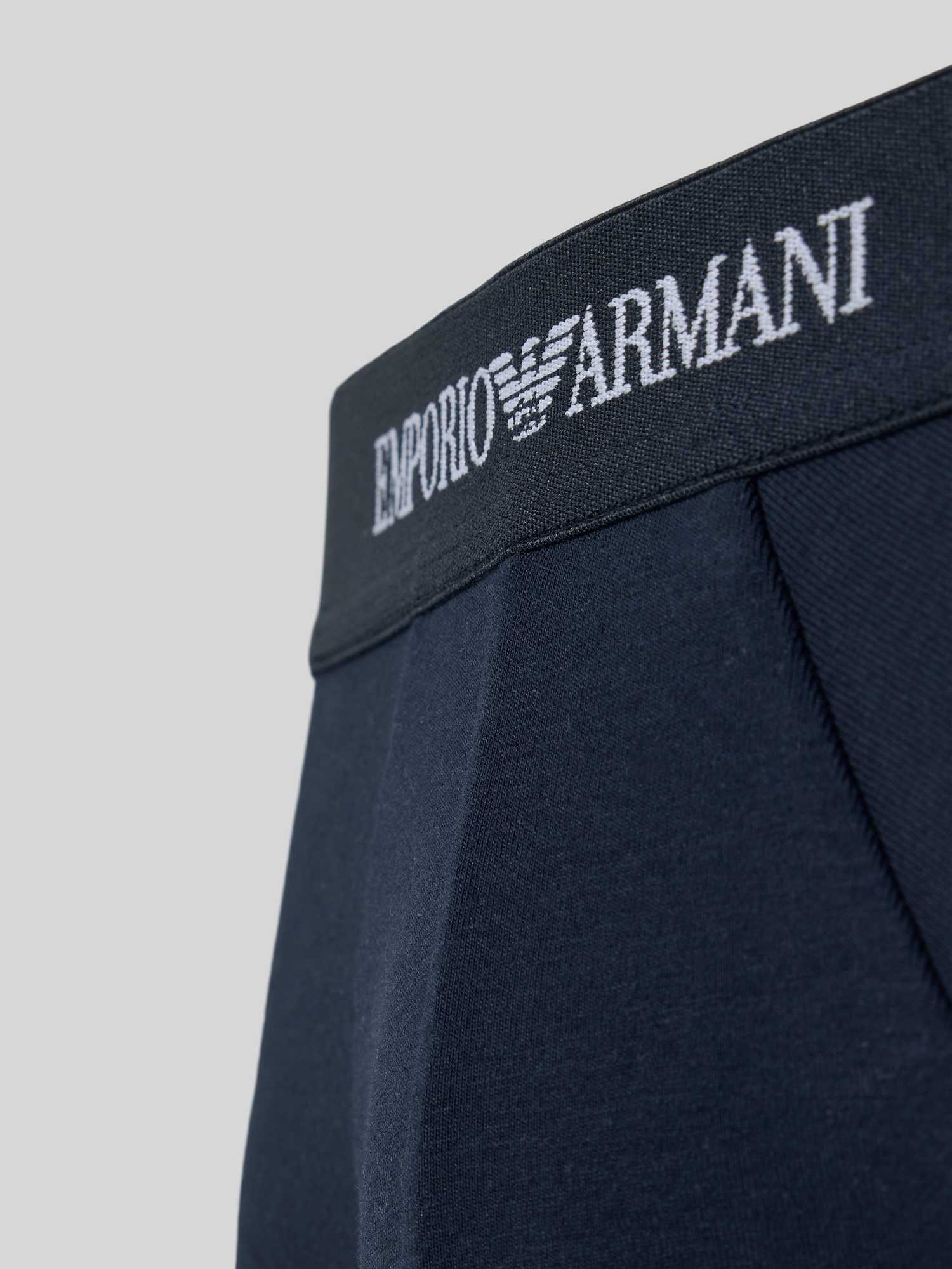Emporio Armani Herren Armani Slips Blau Gr. Extra Groß - Bild 5