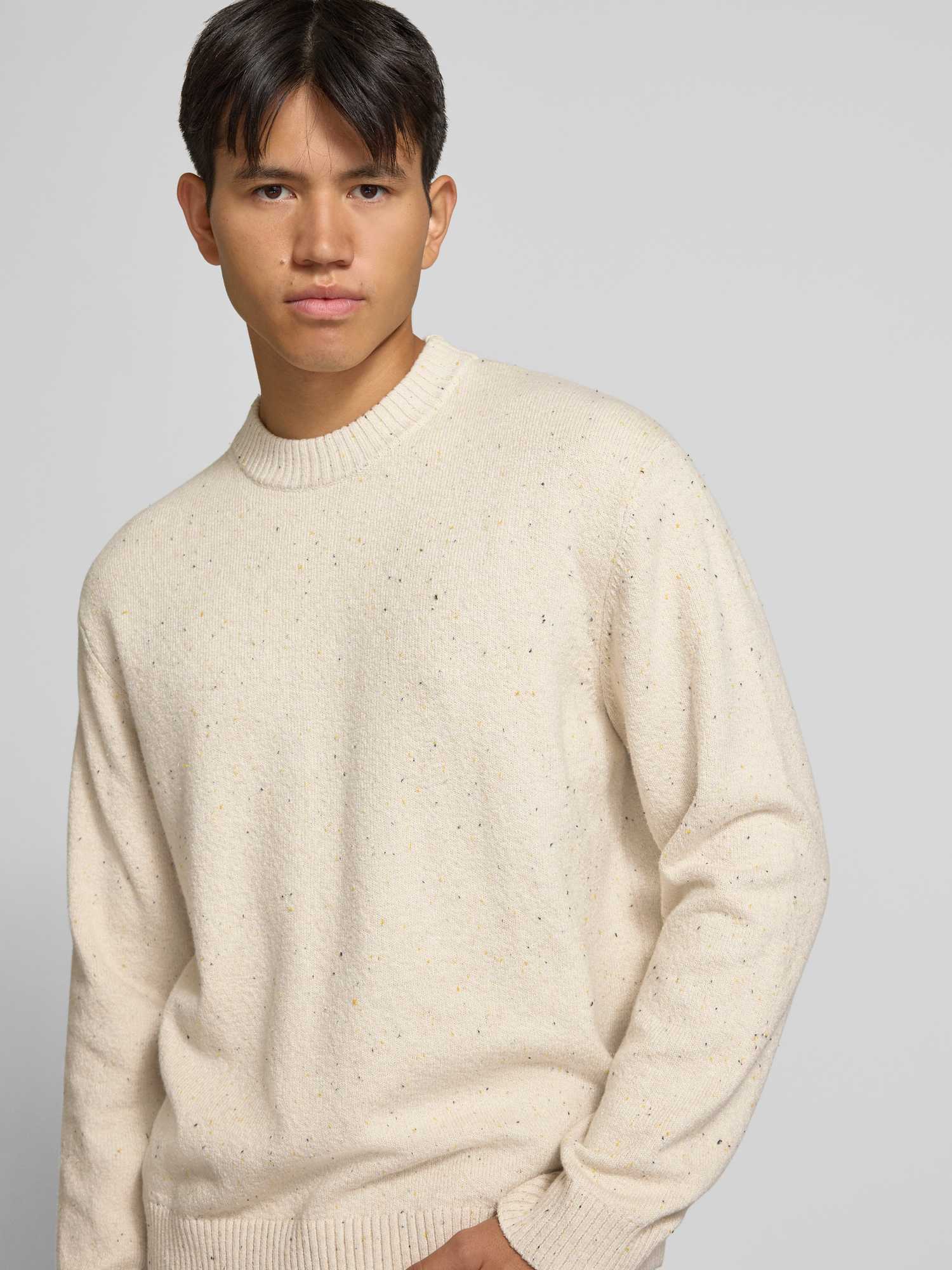 Jack & Jones - Herren - Pullover - Rundhals - L - Offwhite - Bild 2