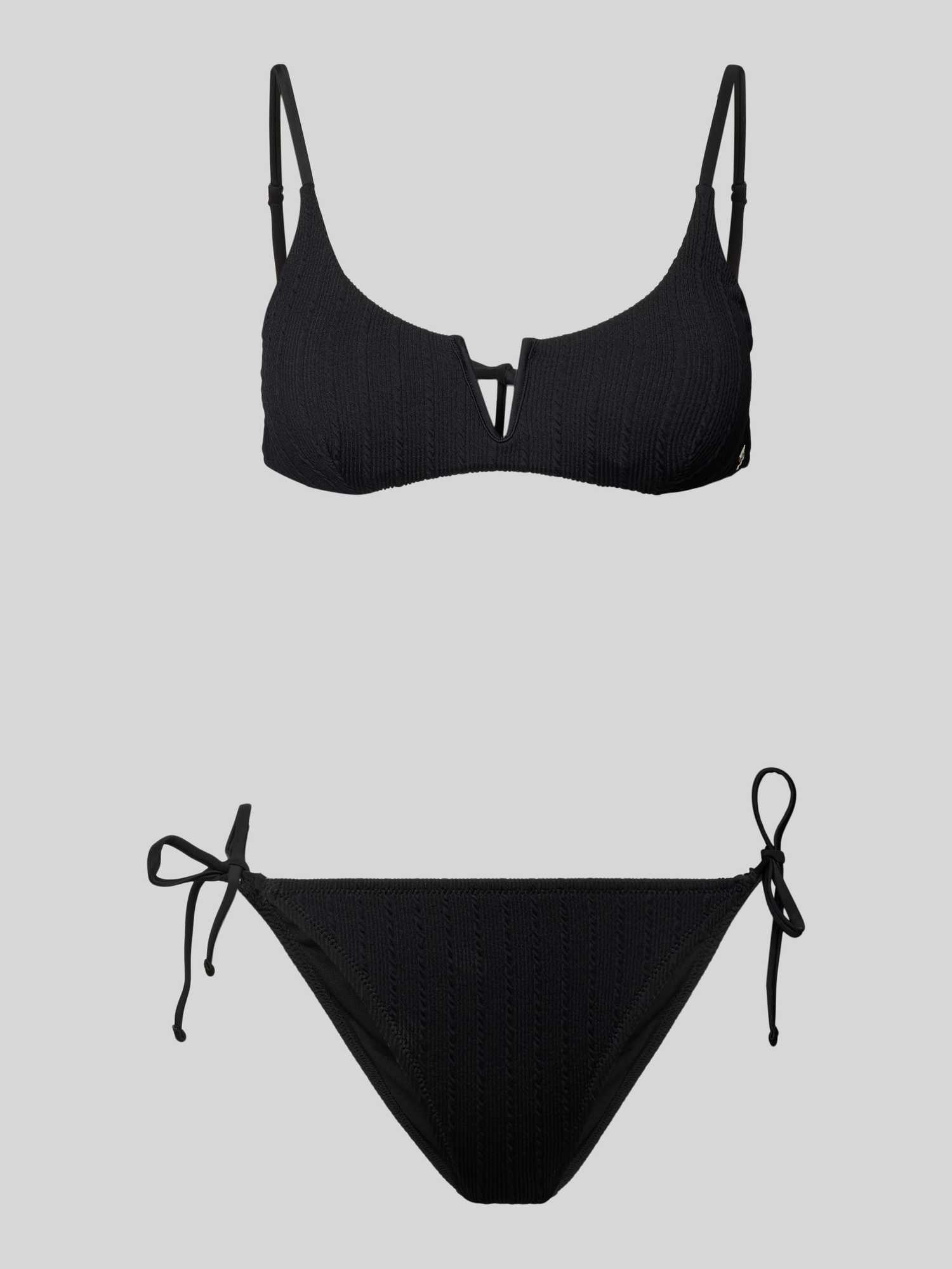 Bikini met strikdetails, model ‘Leah’