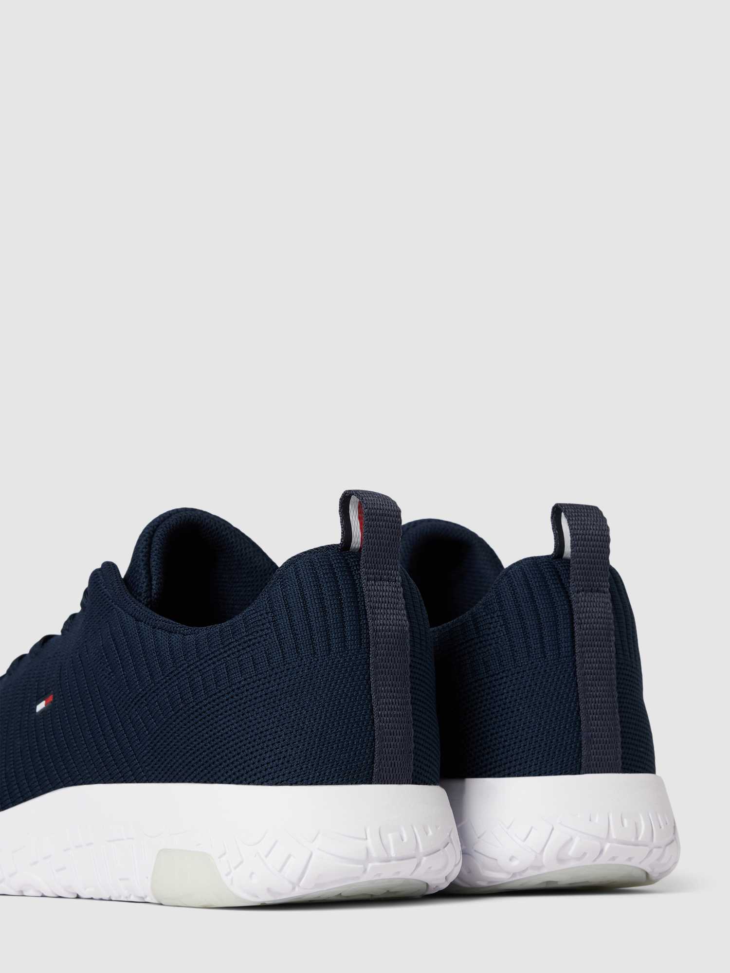 Tommy Hilfiger Herren Dunkelblau Sneakers Corporate Knit Rib Runner Fm0fm02838 - Image 4