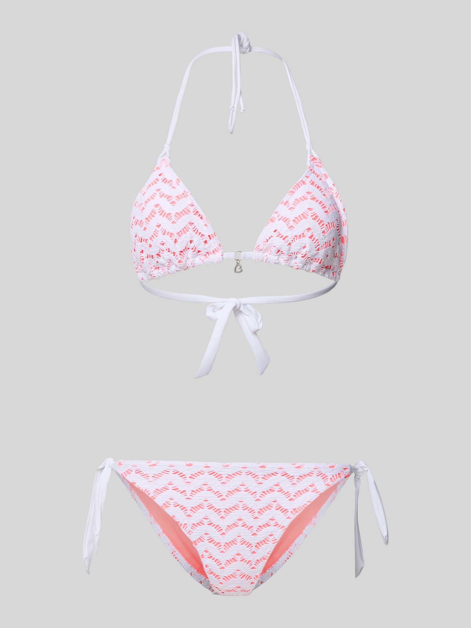 Bikini met vetersluiting, model ‘YERODASIA WAVEMESH’