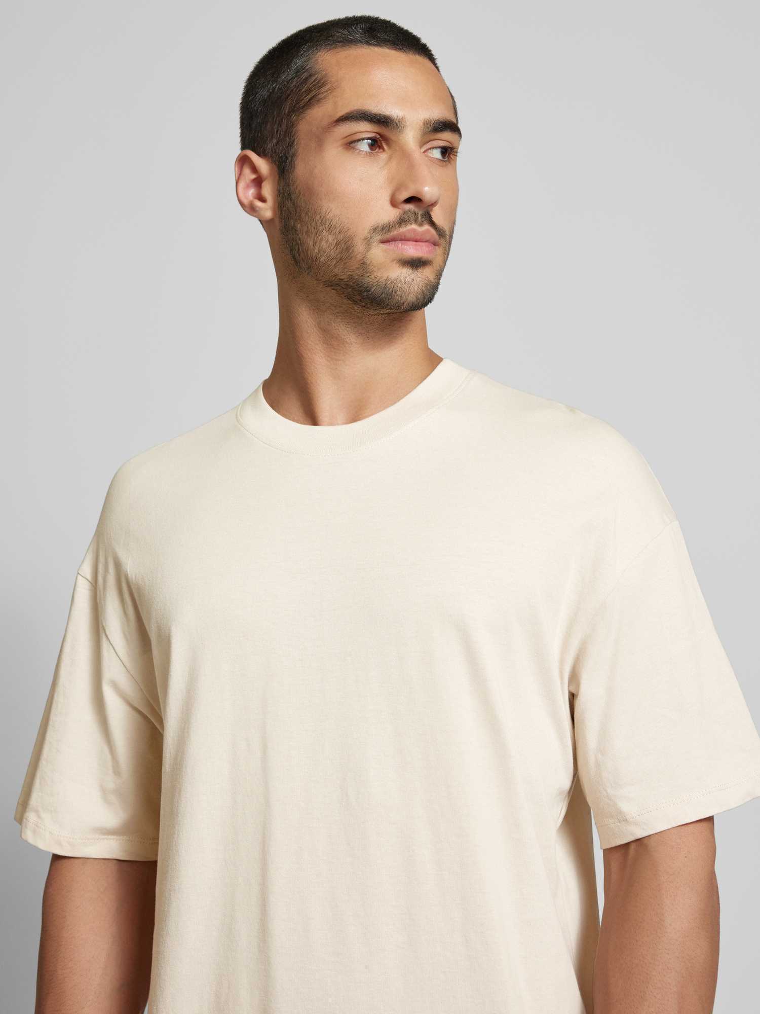 Jack & Jones Herren Beige T-Shirt Bradley - Bild 3