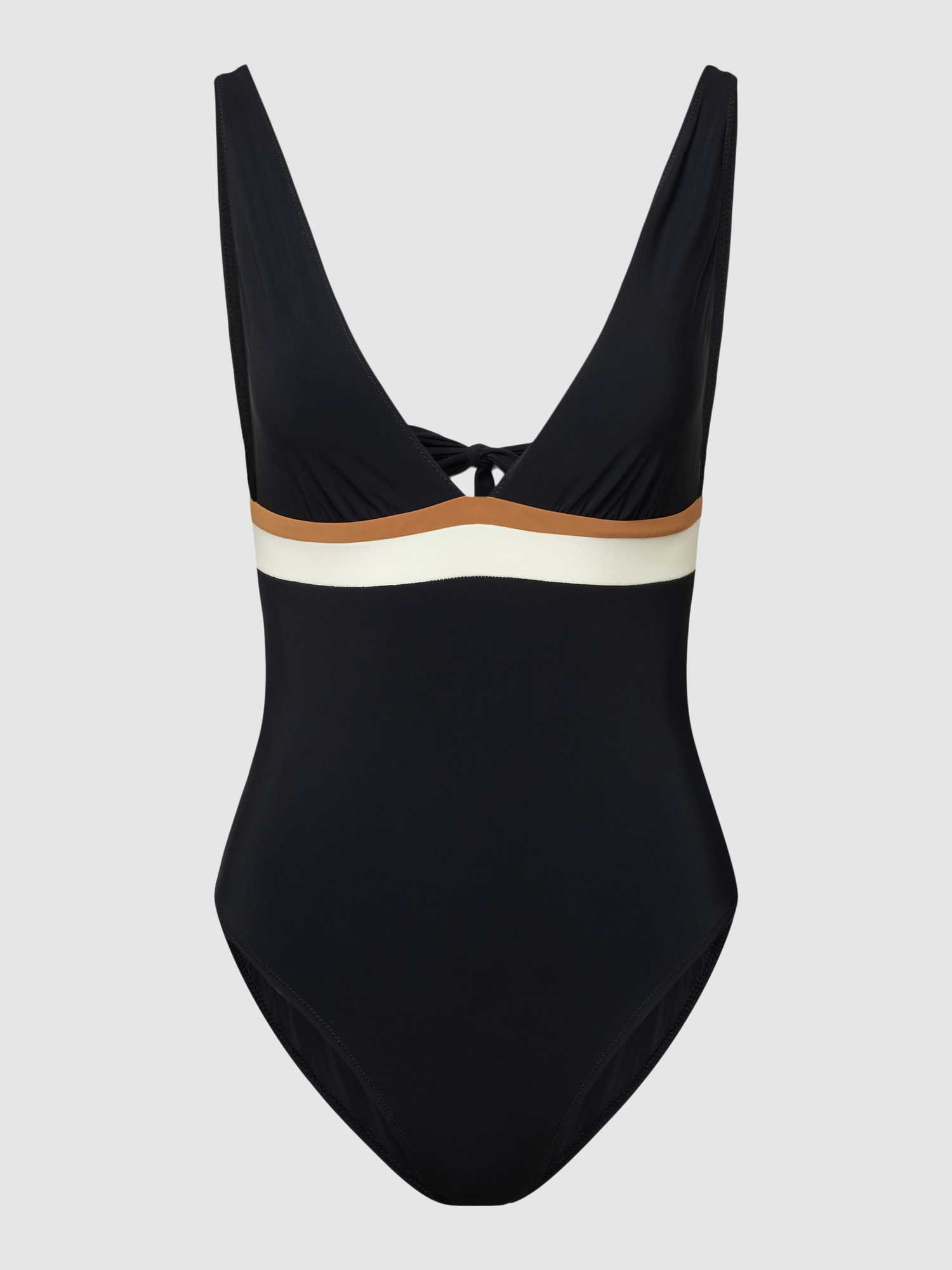Badpak met contraststrepen, model ‘ODALIS MONTECITO’