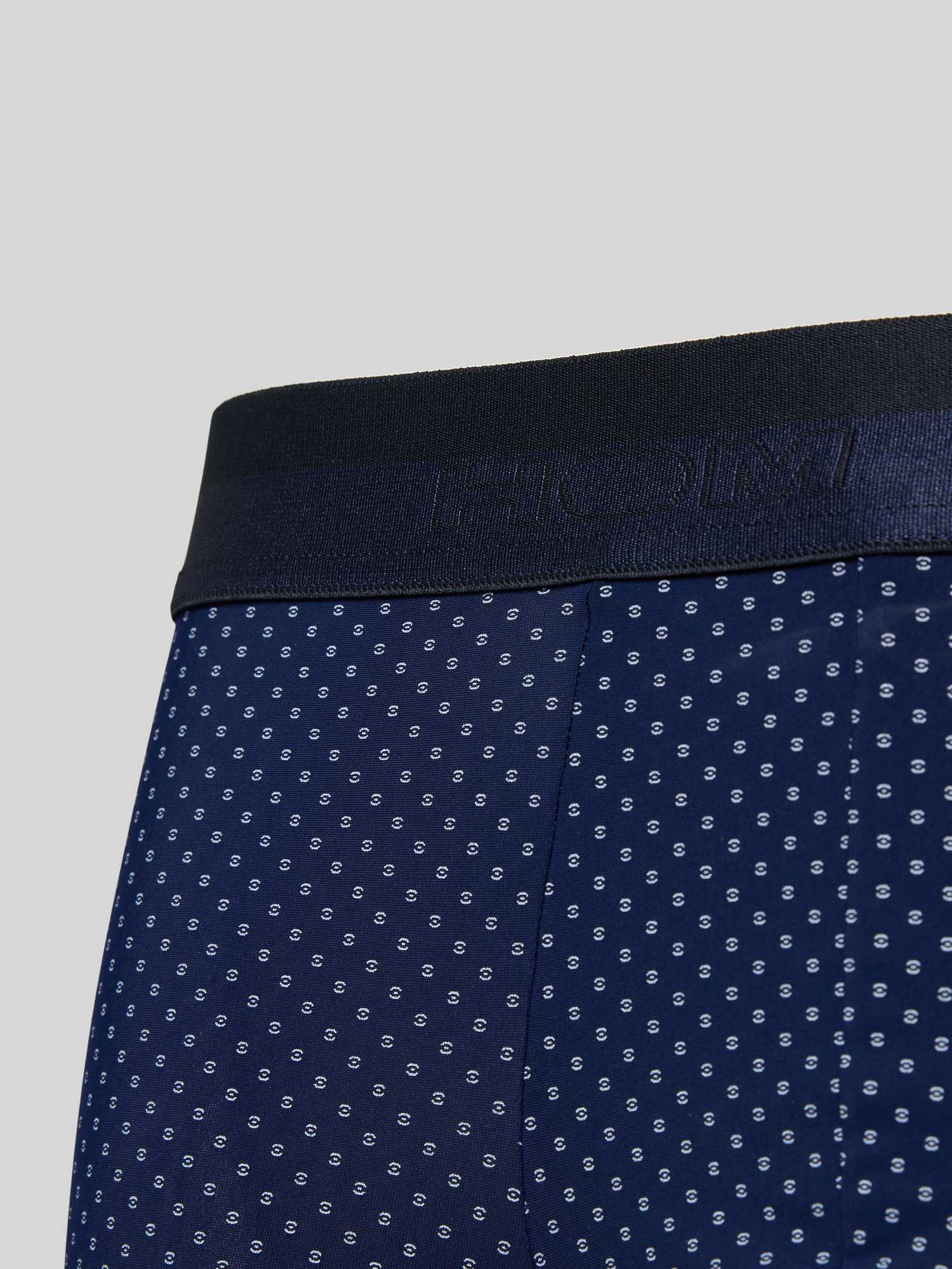 HOM, Herren, Unterhosen, BoxerBrief Microfiber, Blau, (Einzelpack, XL) - Bild 8