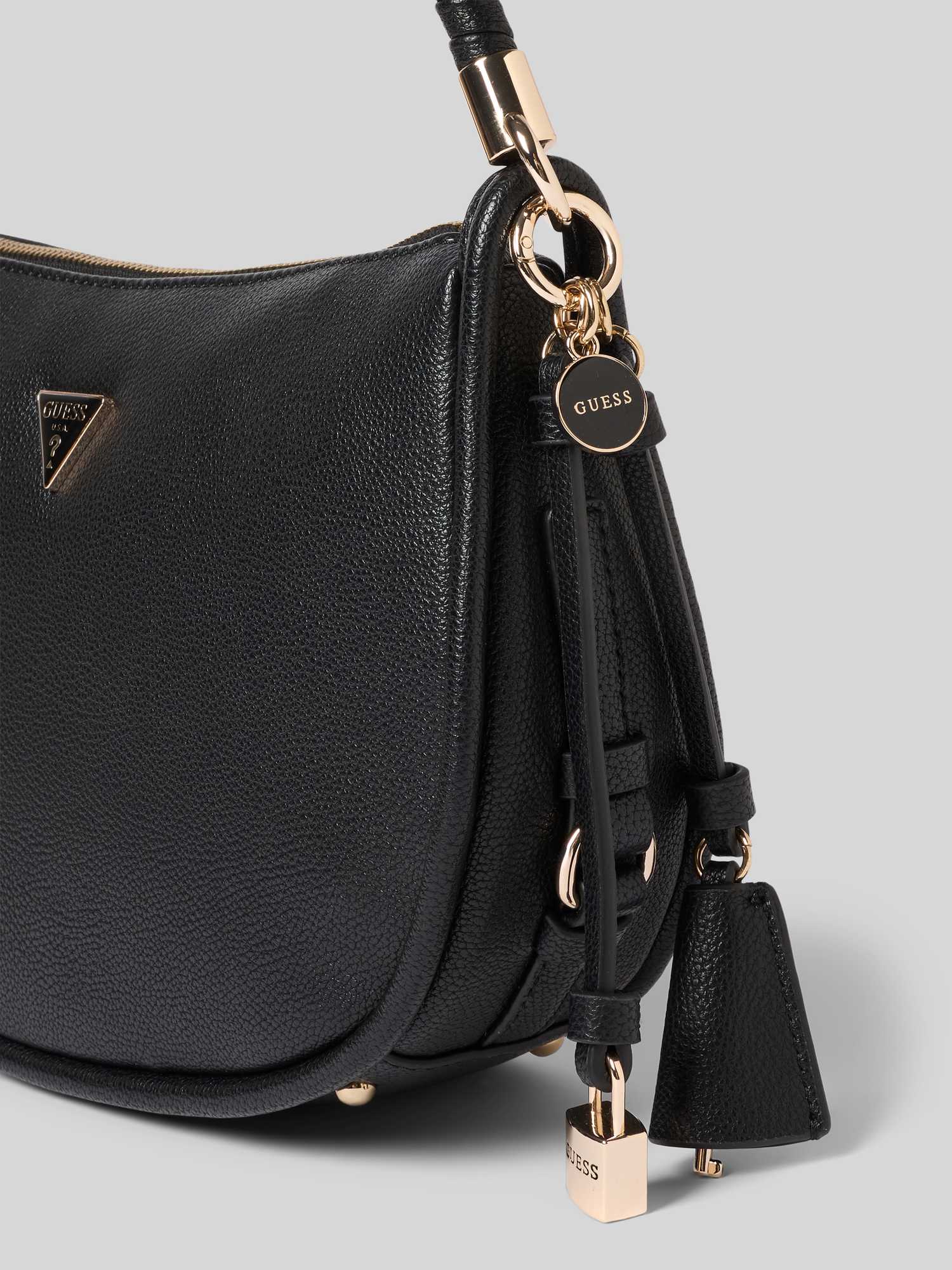 Guess Damen Schwarz Hobo-Handtasche Für Danya - Bild 3