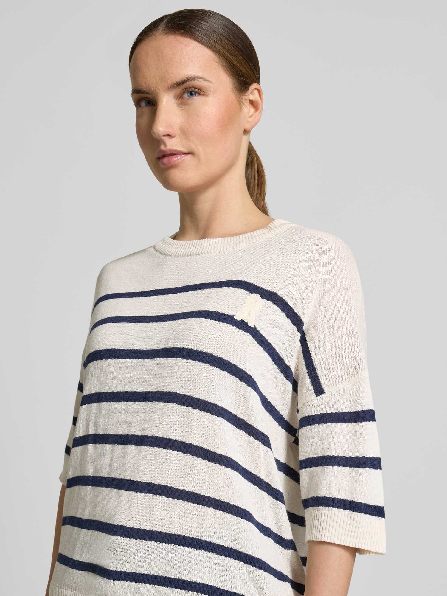 Armedangels Damen Beige Pullover Mit Kurzen Ärmeln, - Bild 4