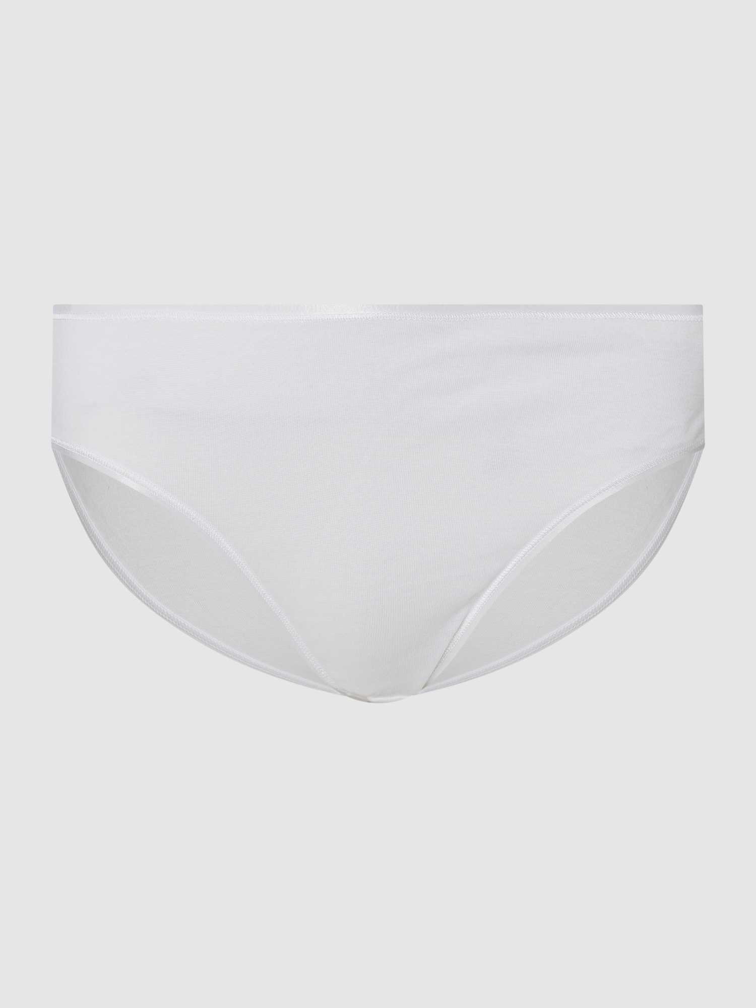 Hanro Dames Slips In Wit/Beige Maat Large