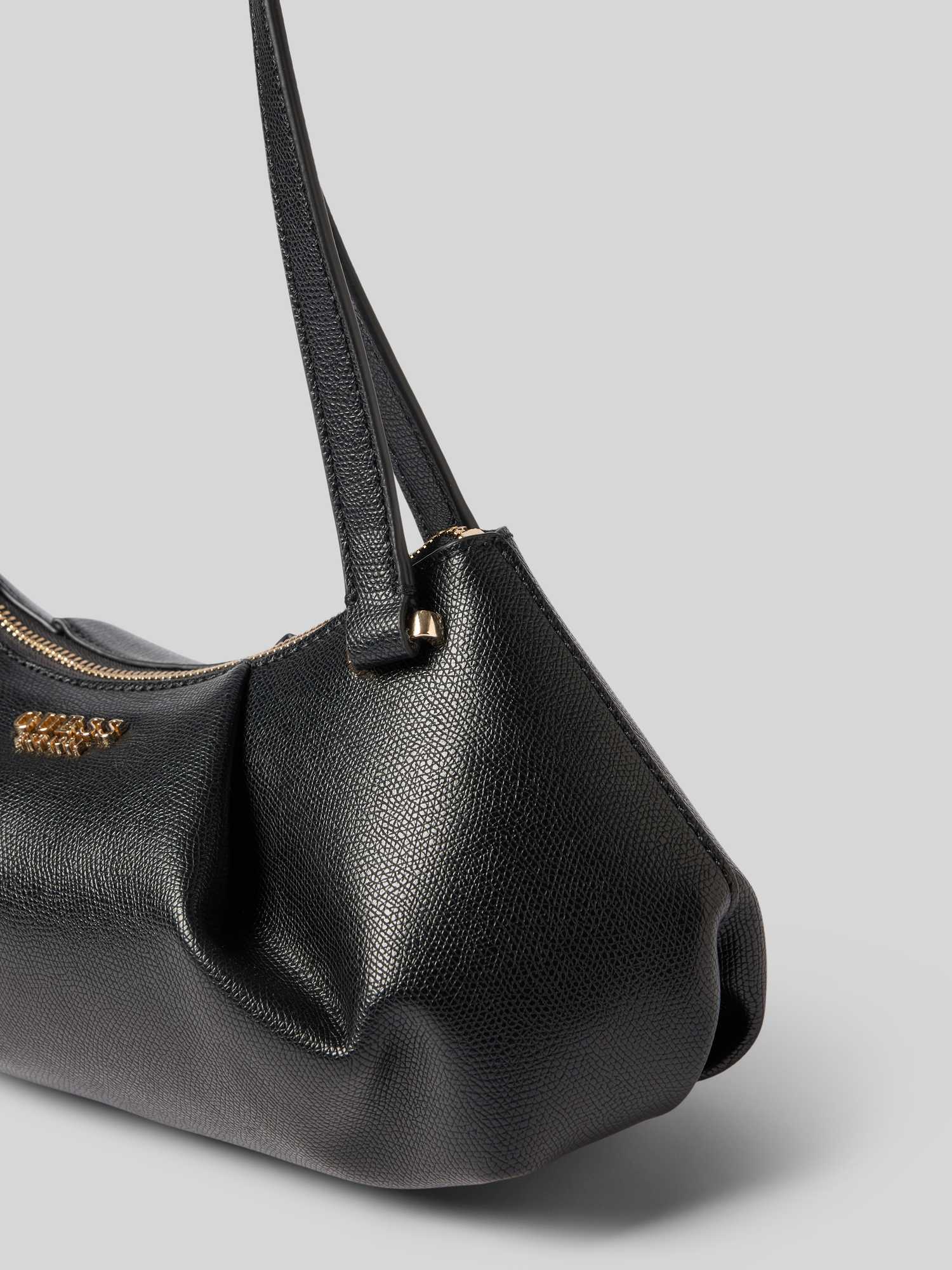 Guess, Damen, Handtasche, Amorette Shoulder Satchel, Schwarz - Bild 3