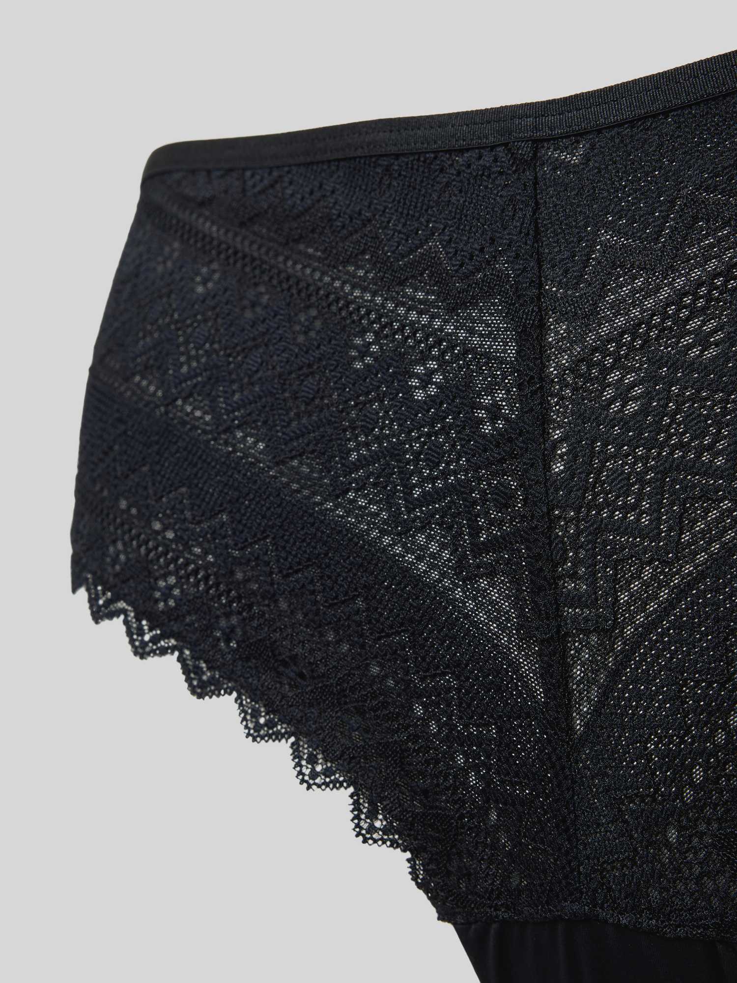 Sk Unisex Schwarz Initialace Cheeky Panty | 087134-087665 - Bild 5