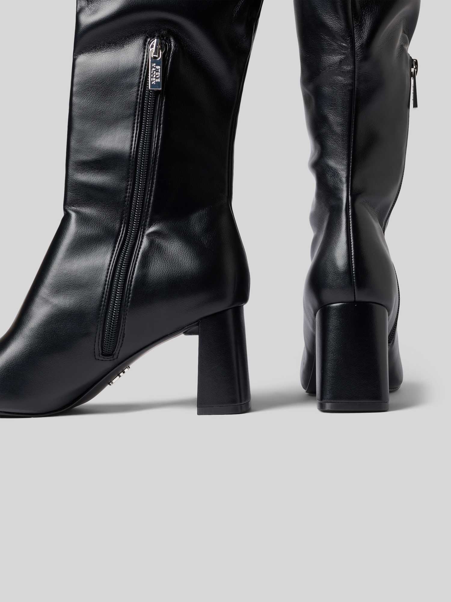 Steve Madden Damen Schwarz Stiefel Holly - Bild 2