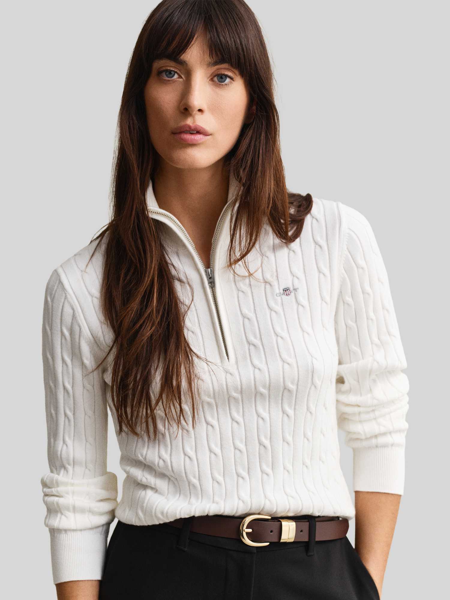 Gant Damen Troyer Beige Gr. Extra Groß - Bild 2