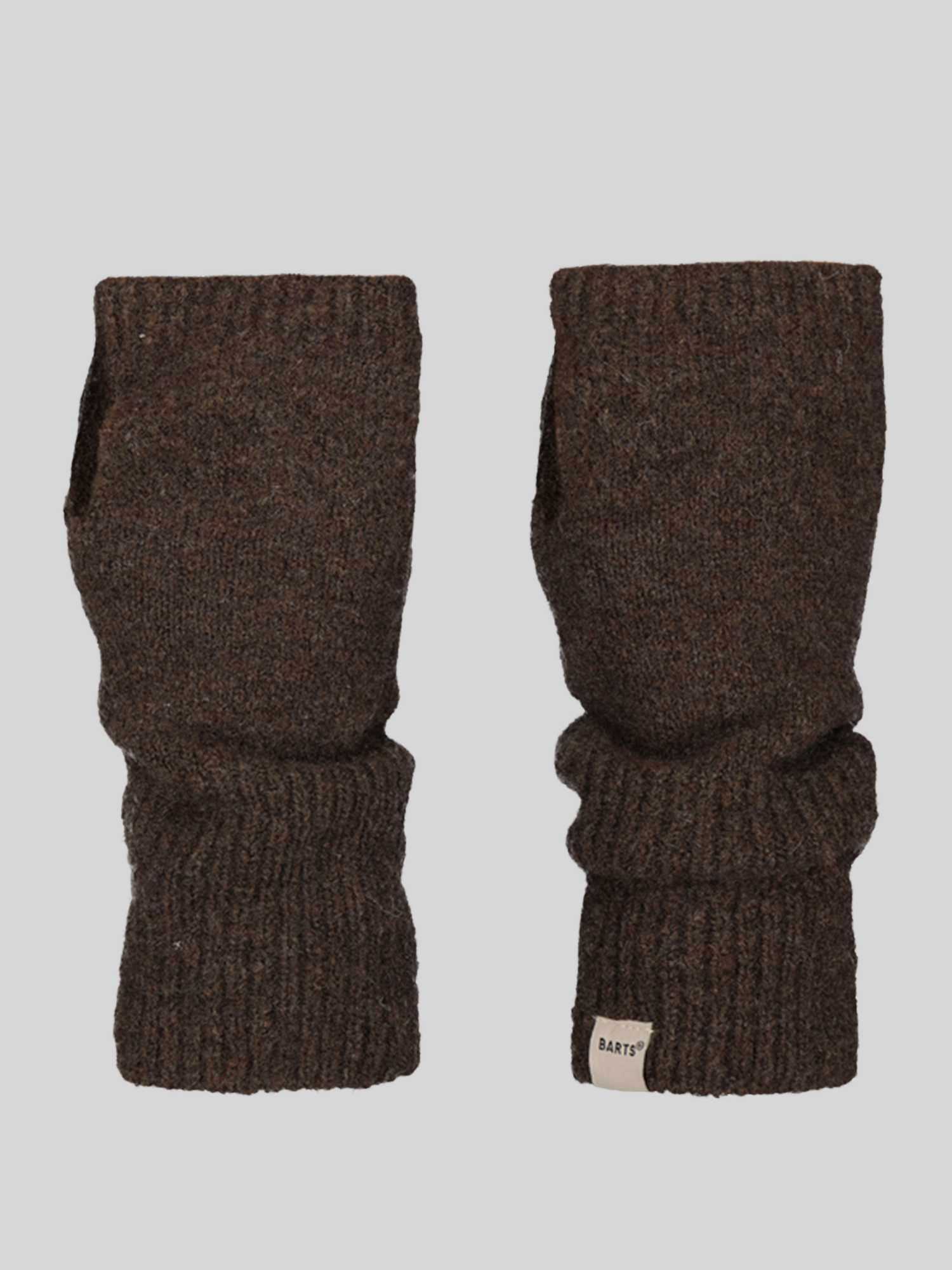 Barts Braun - Fingerlose Fäustlinge In Einfarbiger Farbe - Gr. - Os - Bild 3