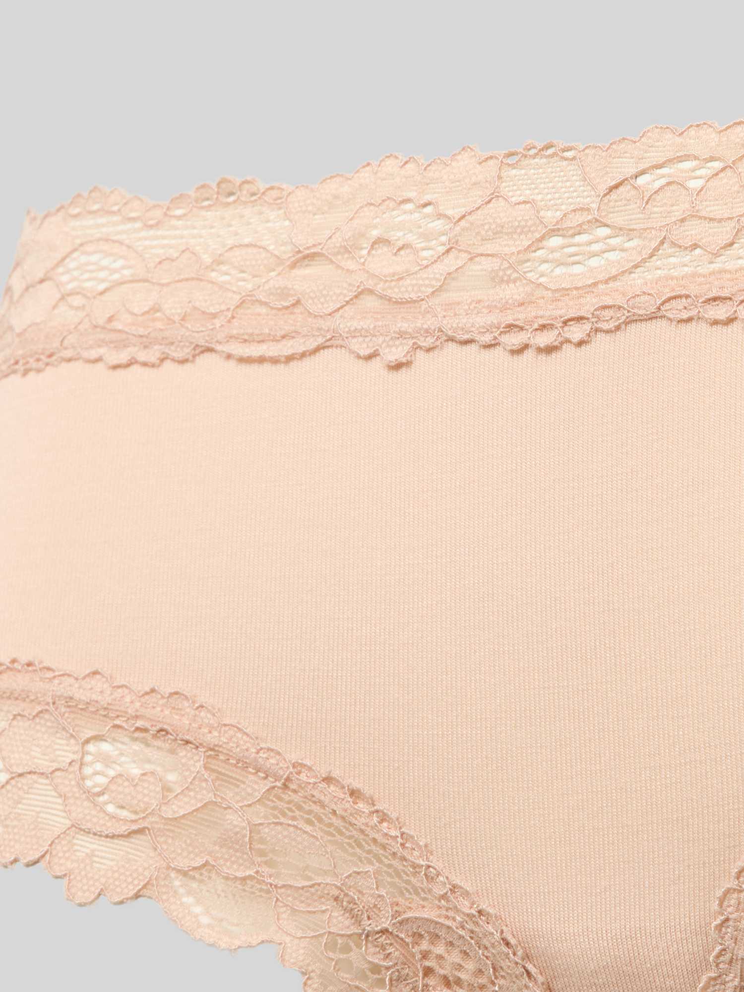 Skiny Damen Beige - Panty Doppelpack Advantage Modal Lace - Gr. - 42 - Bild 2