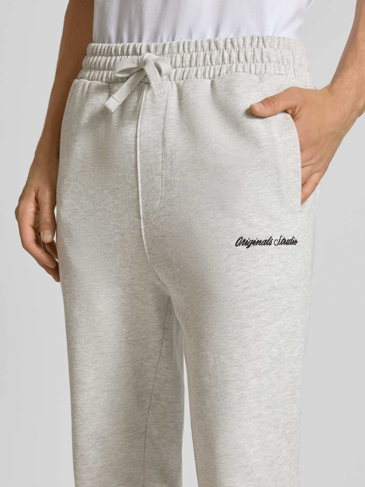 Jack & Jones Herren Grau Jogginghose Kane Norrebro 12282553 Relaxed Fit - Bild 5
