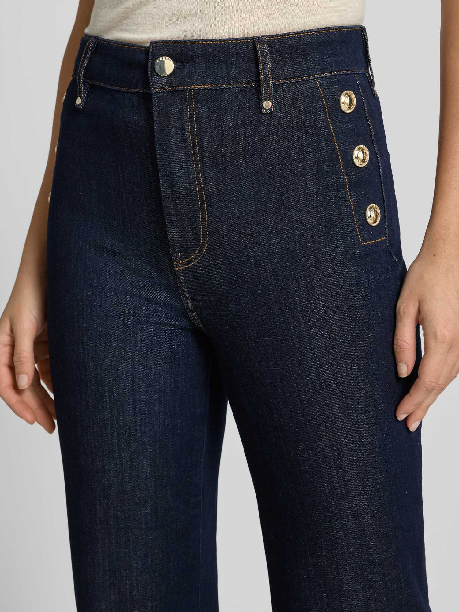 Guess - New Faye Pant - Jeans - Damen - Schwarzk - W29 - Bild 4