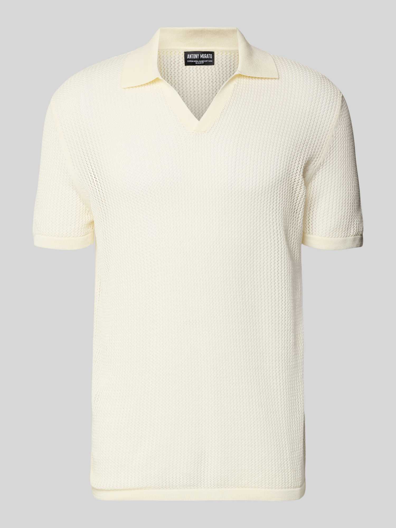 Antony Morato Heren Poloshirts In Wit/Beige Maat Extra Large 