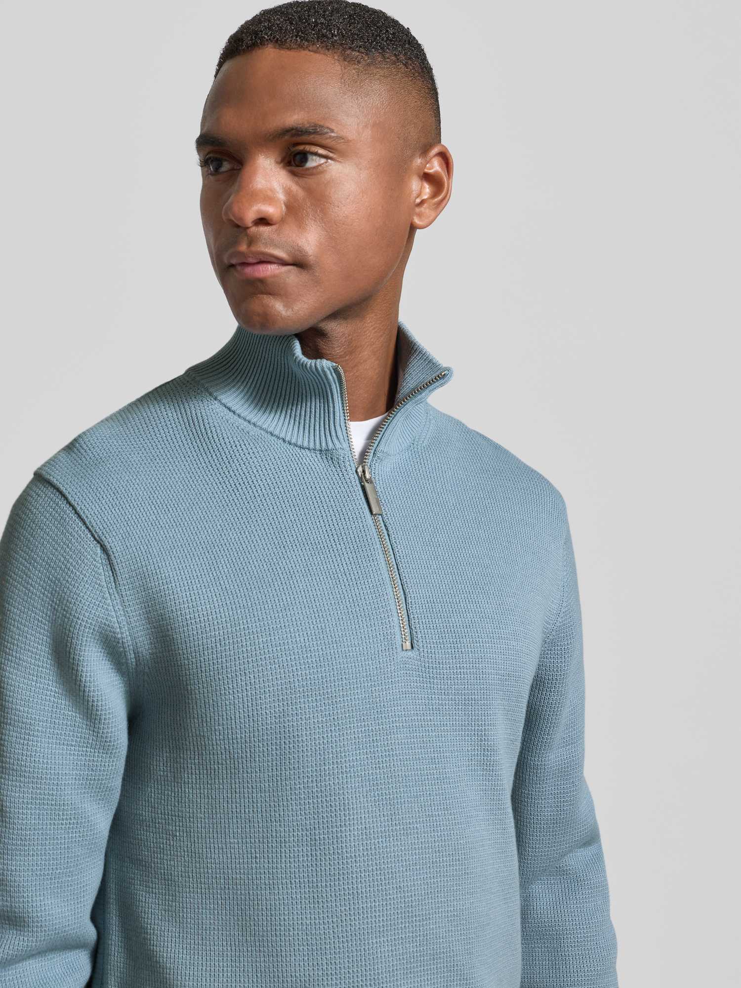Selected Herren Troyer Blau Gr. Extra Groß - Bild 3