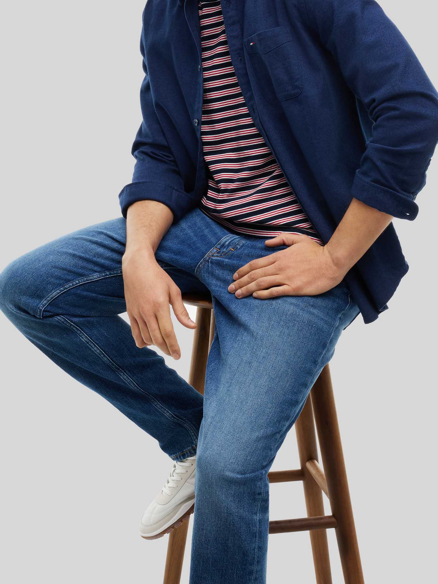 Tommy Hilfiger Blau - Slim Straight Jeans - Gr. - 32 - Image 5