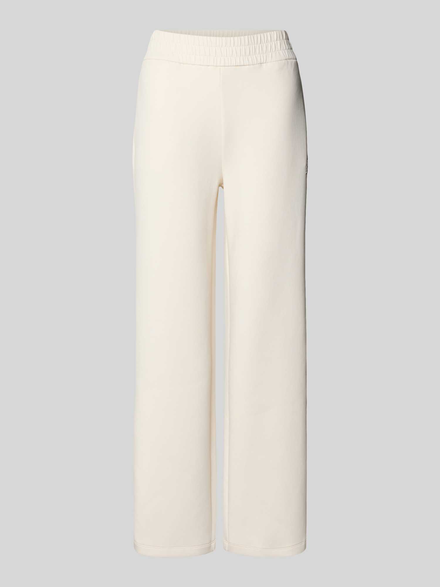 Armani Exchange Dames Sweatpants In Wit/Beige Maat Large